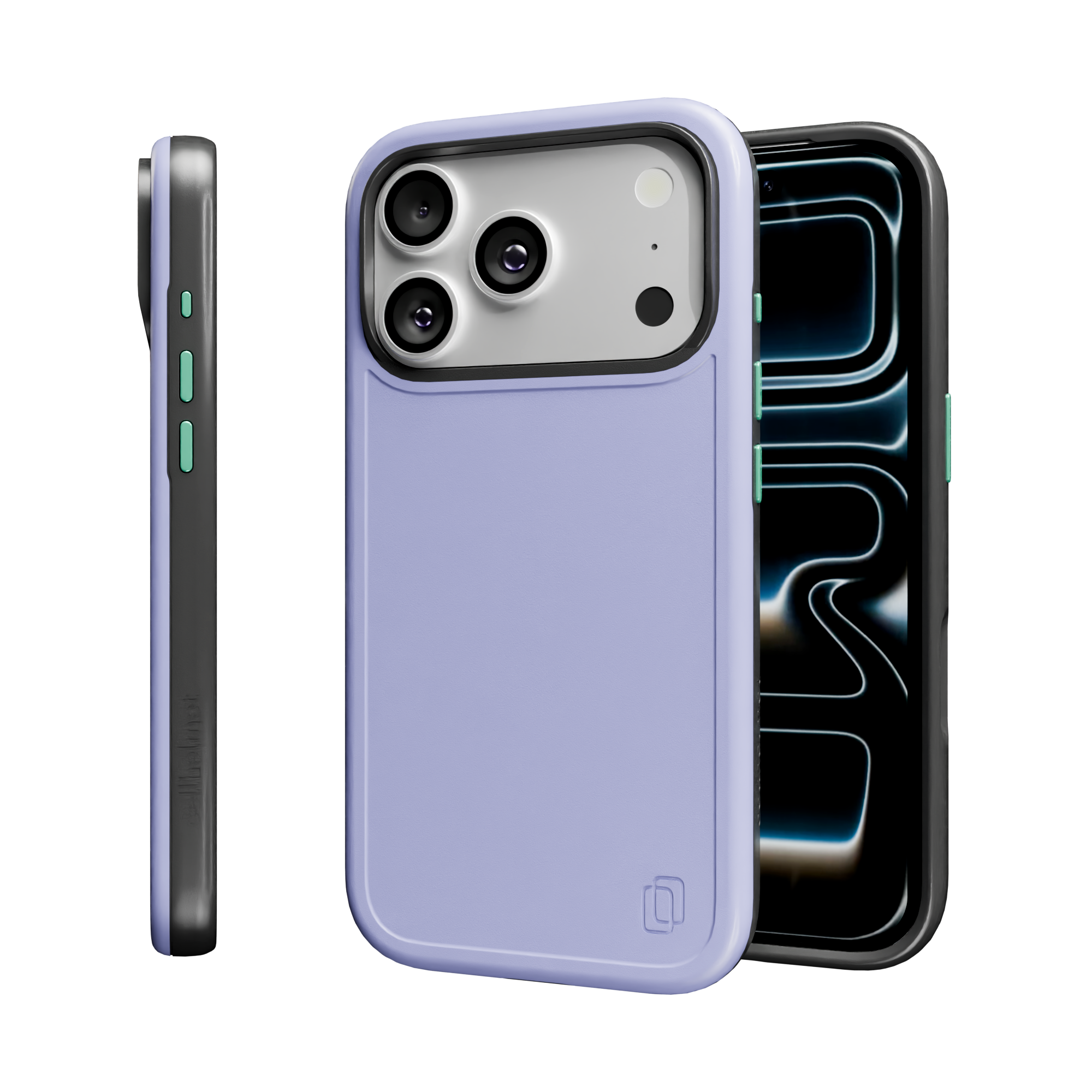 Shock-Absorbent MagSafe® Case for Apple iPhone 17 Pro in Coastal Lilac | Fortitude Series None / None / Coastal Lilac