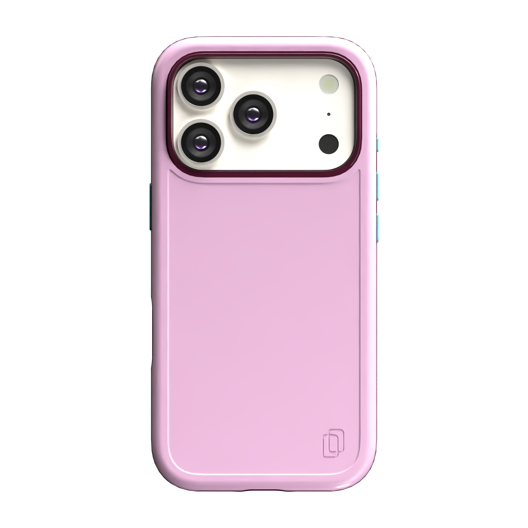 Shock-Absorbent MagSafe® Case for Apple iPhone 17 Pro in Rose Quartz | Fortitude Series None / None / Rose Quartz