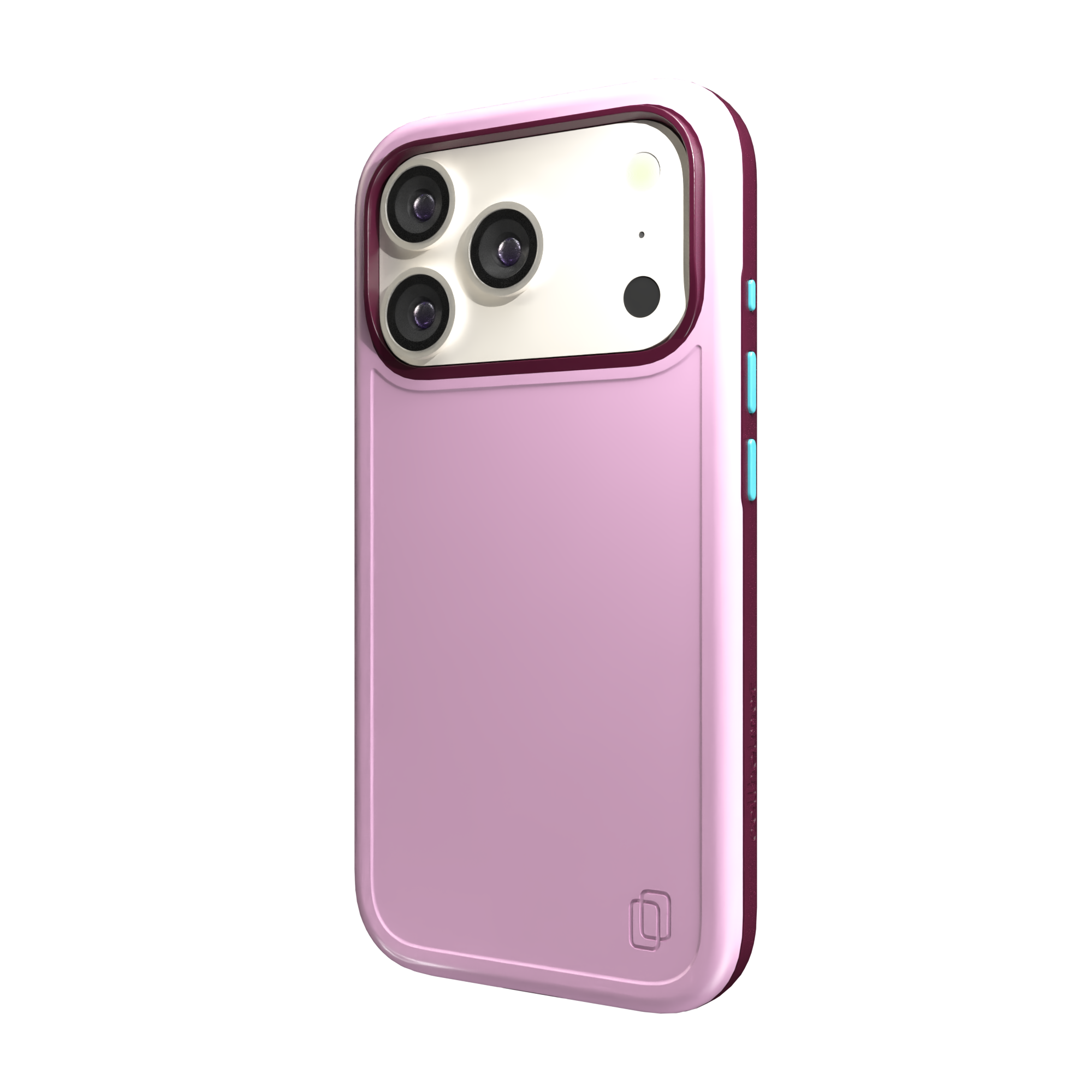 Shock-Absorbent MagSafe® Case for Apple iPhone 17 Pro in Rose Quartz | Fortitude Series None / None / Rose Quartz
