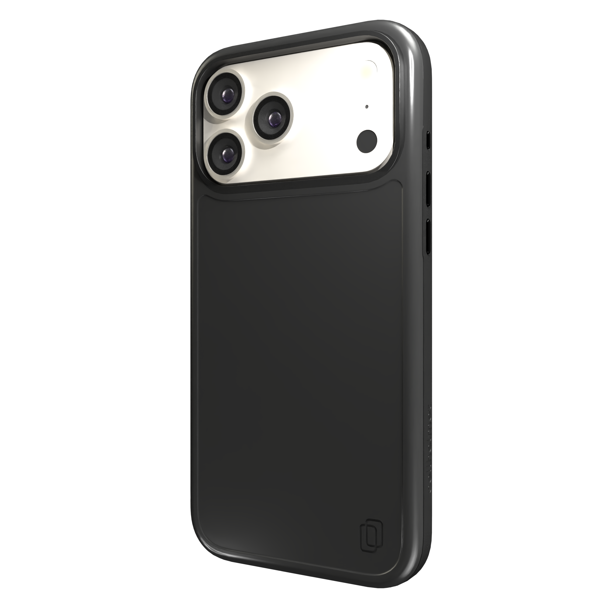 Shock-Absorbent MagSafe® Case for Apple iPhone 17 Pro Max in Black | Fortitude Series None / None / Black