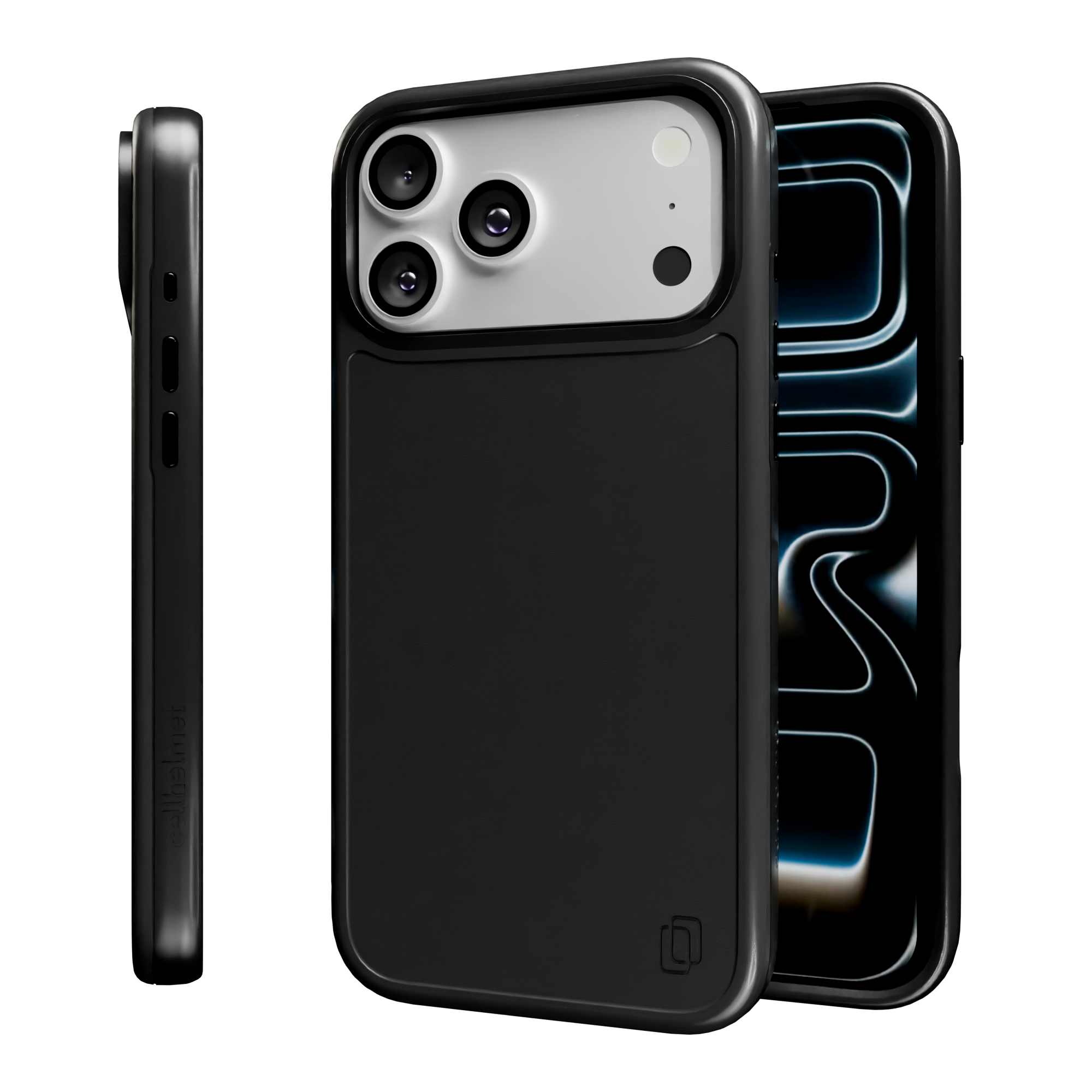 Shock-Absorbent MagSafe® Case for Apple iPhone 17 Pro Max in Black | Fortitude Series None / None / Black