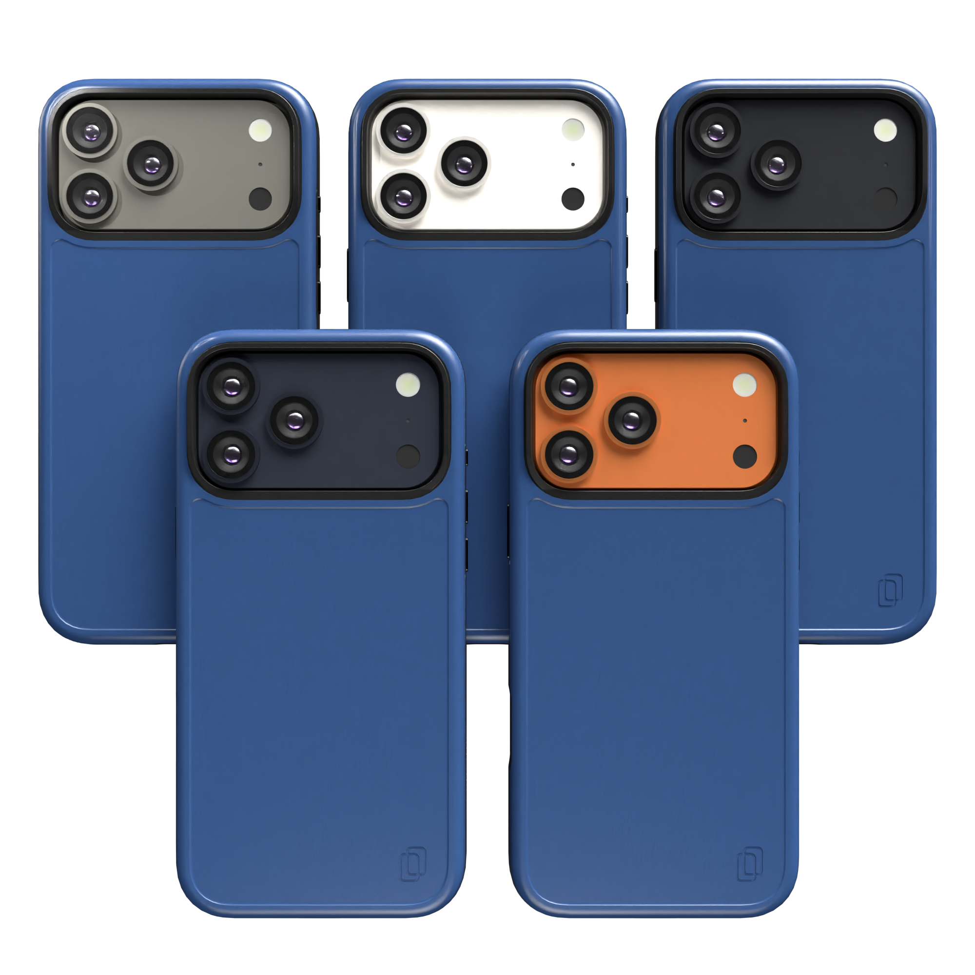 Shock-Absorbent MagSafe® Case for Apple iPhone 17 Pro Max in Bermuda Blue | Fortitude Series None / None / Bermuda Blue