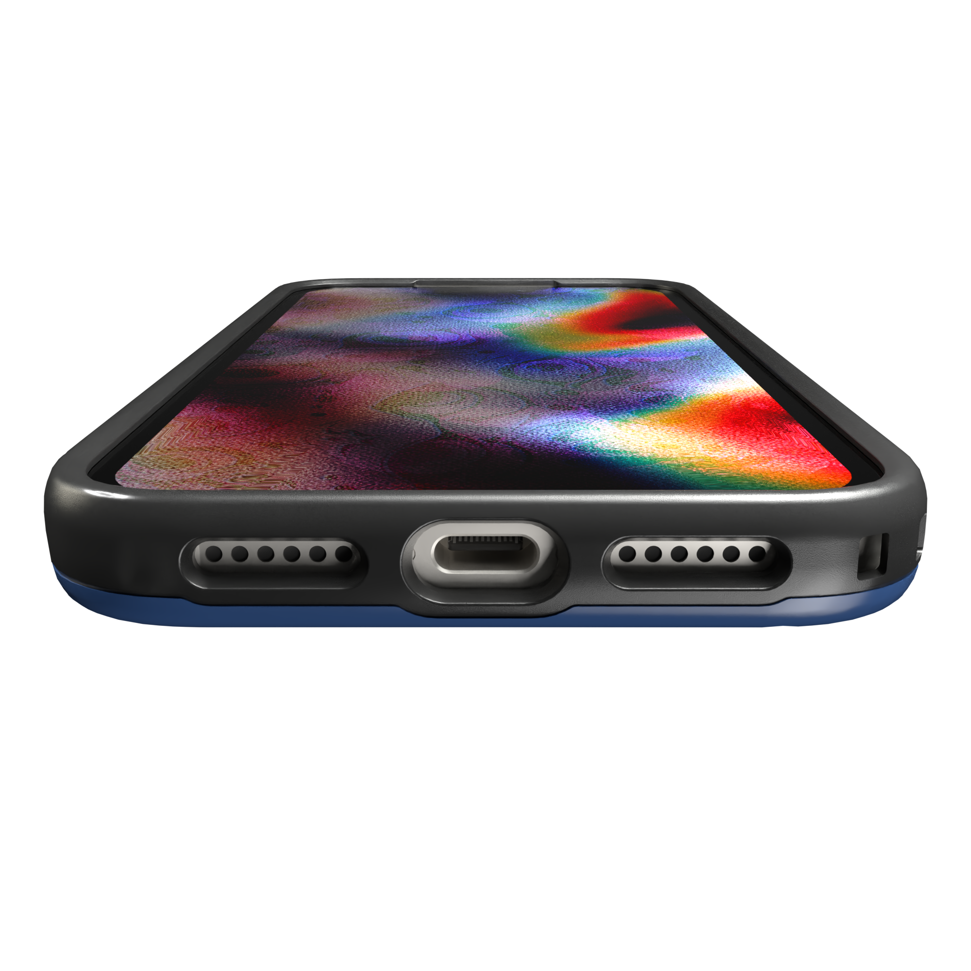 Shock-Absorbent MagSafe® Case for Apple iPhone 17 Pro Max in Bermuda Blue | Fortitude Series None / None / Bermuda Blue