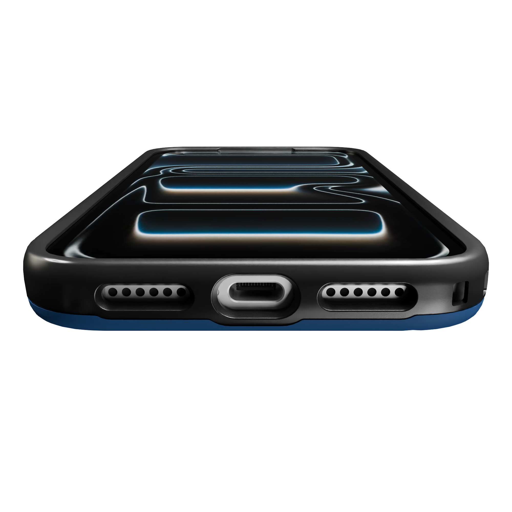Shock-Absorbent MagSafe® Case for Apple iPhone 17 Pro Max in Bermuda Blue | Fortitude Series None / None / Bermuda Blue