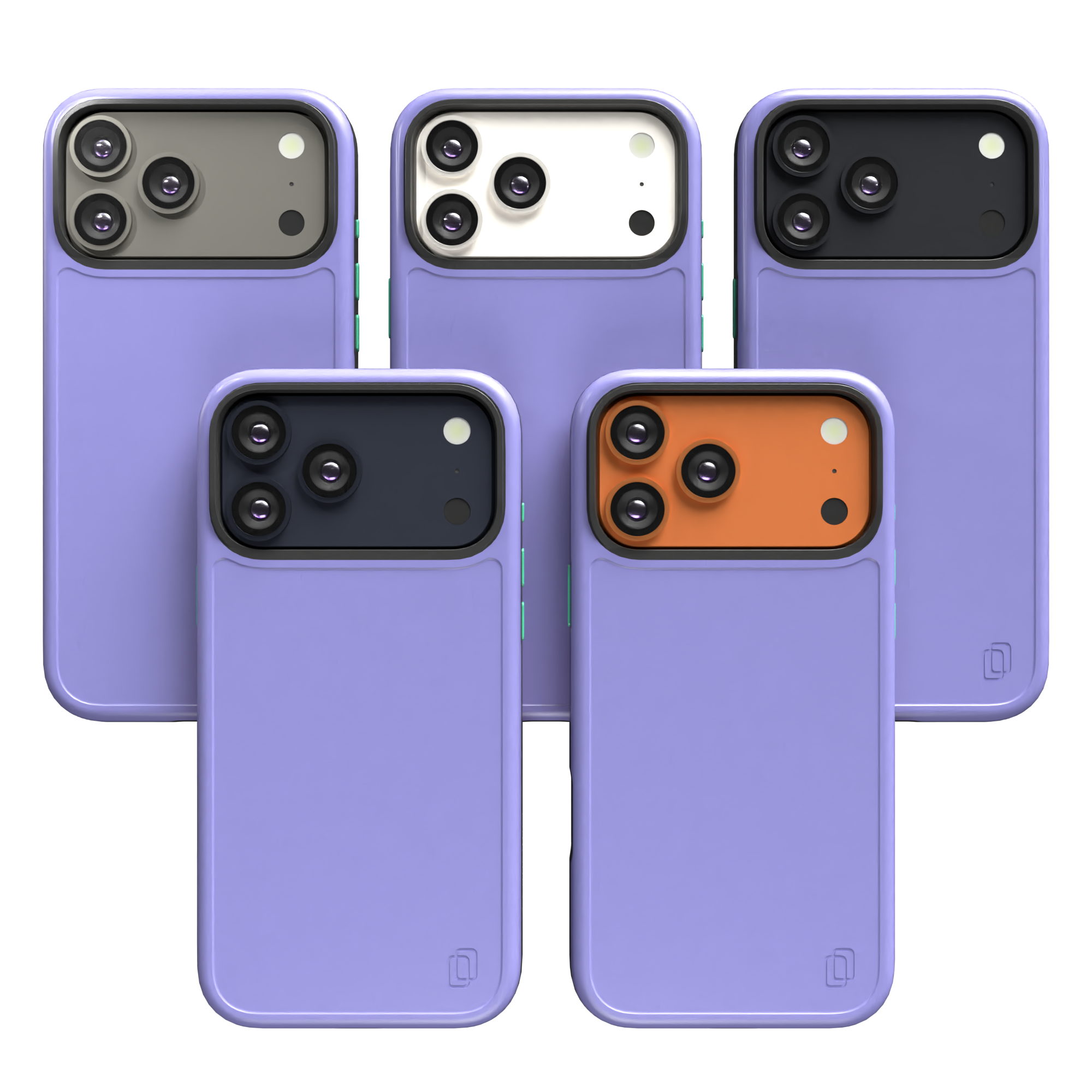 Shock-Absorbent MagSafe® Case for Apple iPhone 17 Pro Max in Coastal Lilac | Fortitude Series None / None / Coastal Lilac