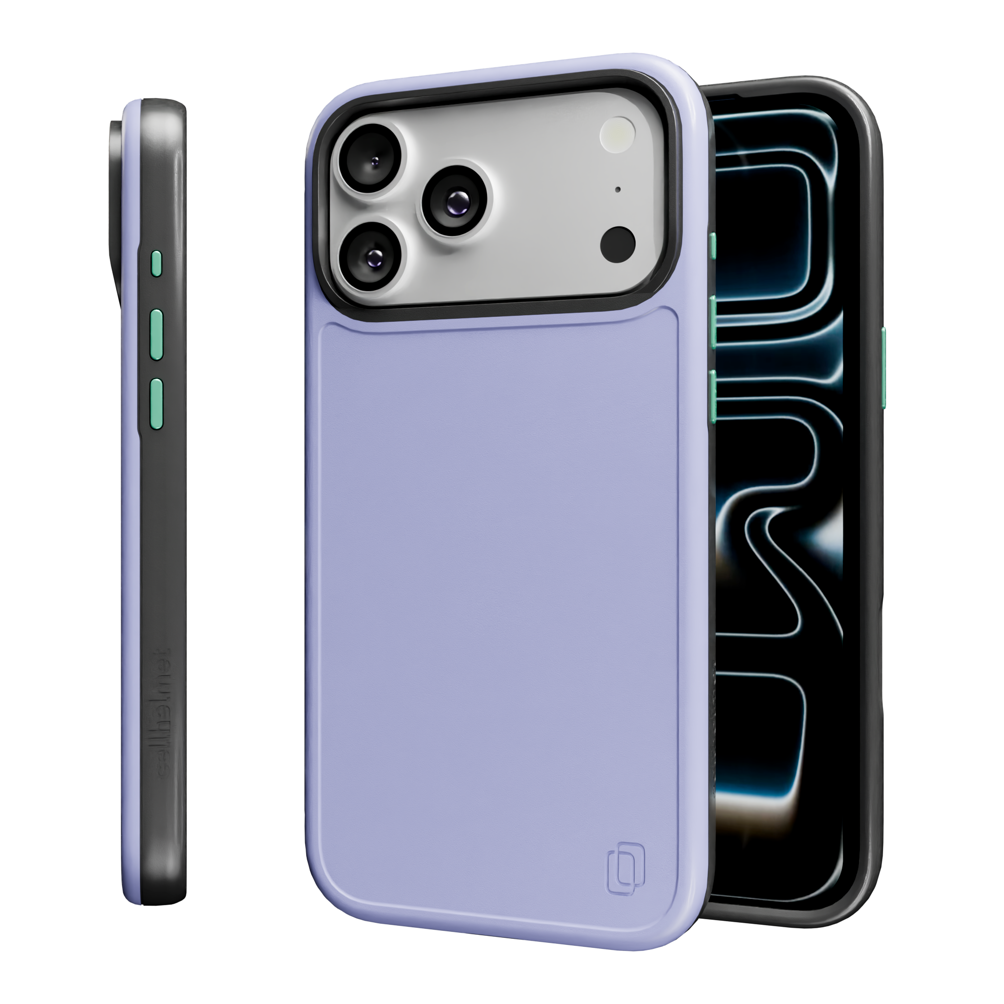 iPhone 17 Pro Max Shockproof Case, Coastal Lilac