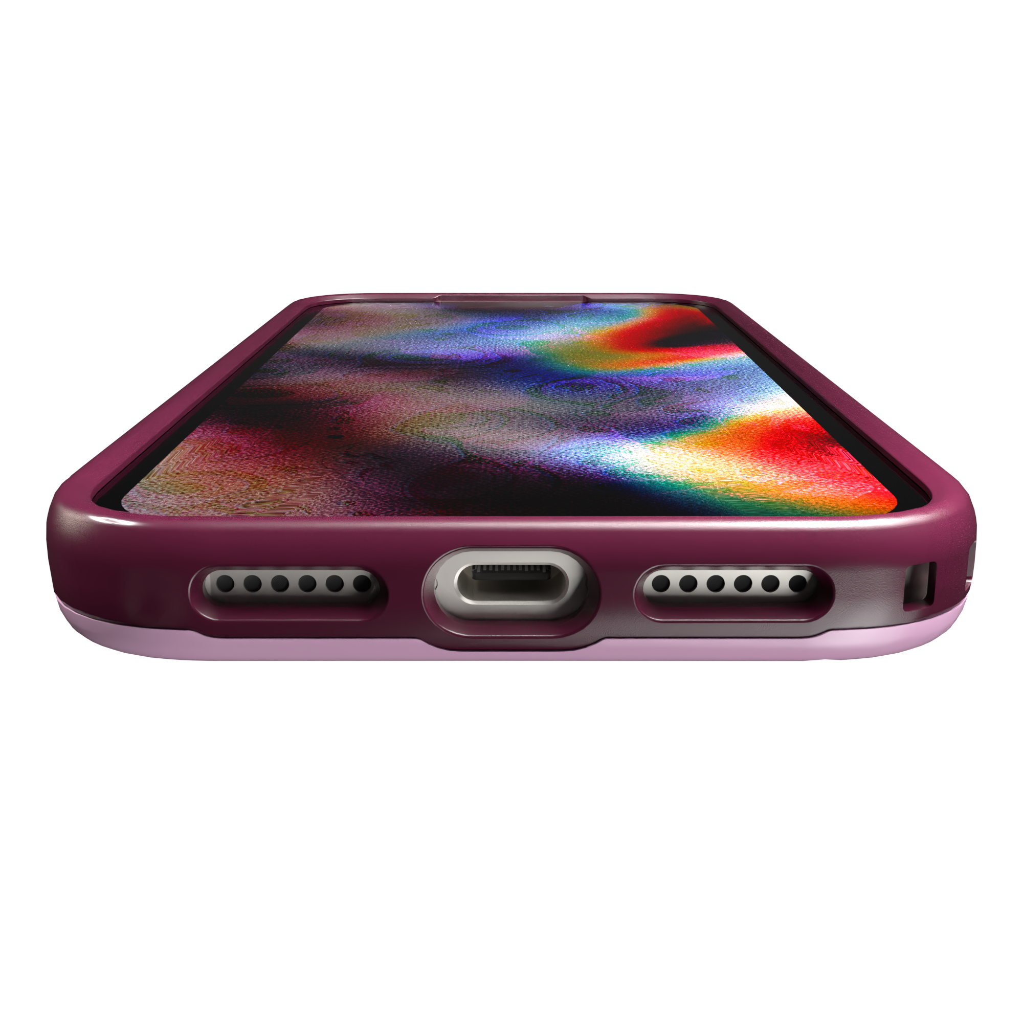 Shock-Absorbent MagSafe® Case for Apple iPhone 17 Pro Max in Rose Quartz | Fortitude Series None / None / Rose Quartz