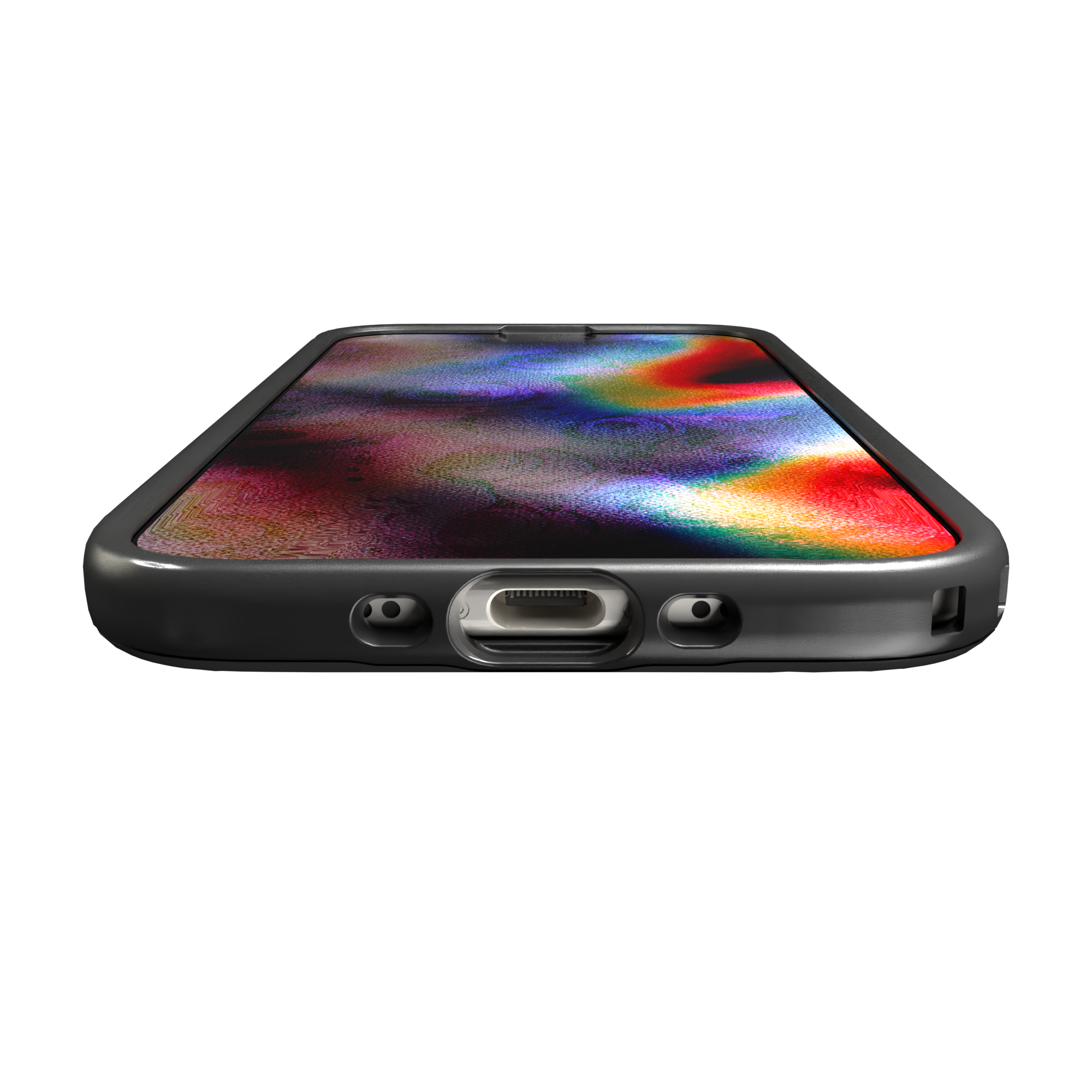 Shock-Absorbent MagSafe® Case for Apple iPhone 17 Air in Black | Fortitude Series None / None / Black