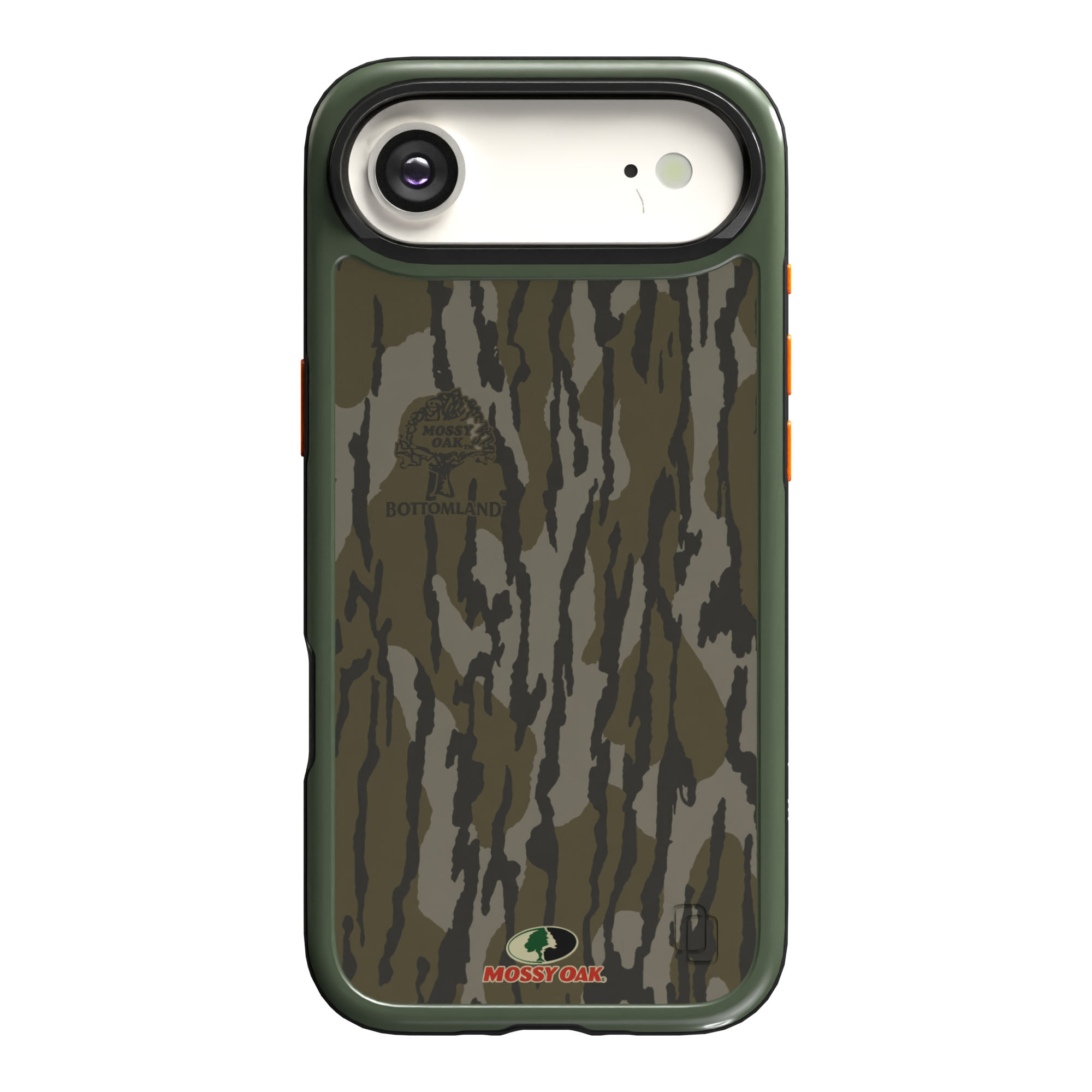 Shock-Absorbent MagSafe® Case for Apple iPhone 17 Air in Mossy Oak Bottomland Camo | Fortitude Series None / None / Bottomlands
