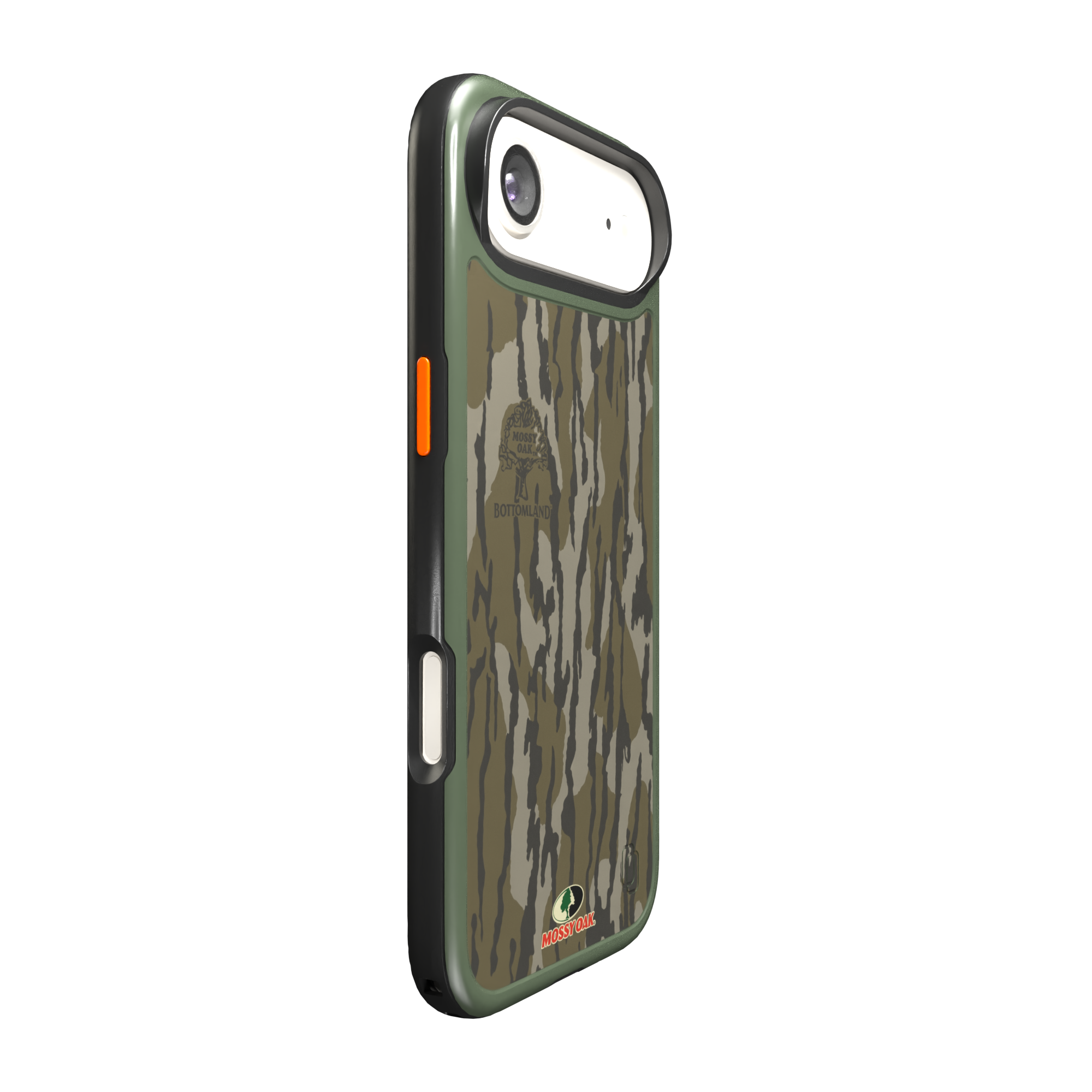 Shock-Absorbent MagSafe® Case for Apple iPhone 17 Air in Mossy Oak Bottomland Camo | Fortitude Series None / None / Bottomlands