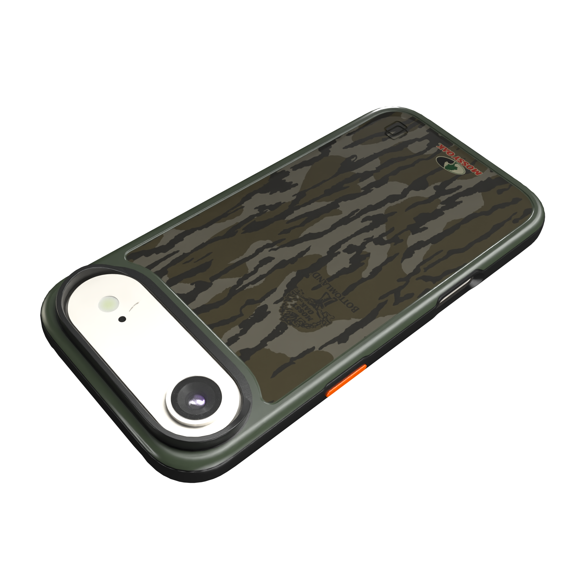 Shock-Absorbent MagSafe® Case for Apple iPhone 17 Air in Mossy Oak Bottomland Camo | Fortitude Series None / None / Bottomlands