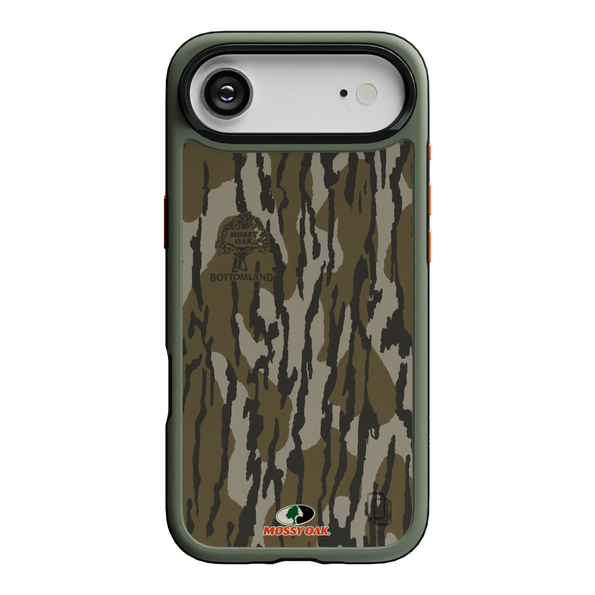 Shock-Absorbent MagSafe® Case for Apple iPhone Air in Mossy Oak Bottomland Camo | Fortitude Series None / None / Bottomland