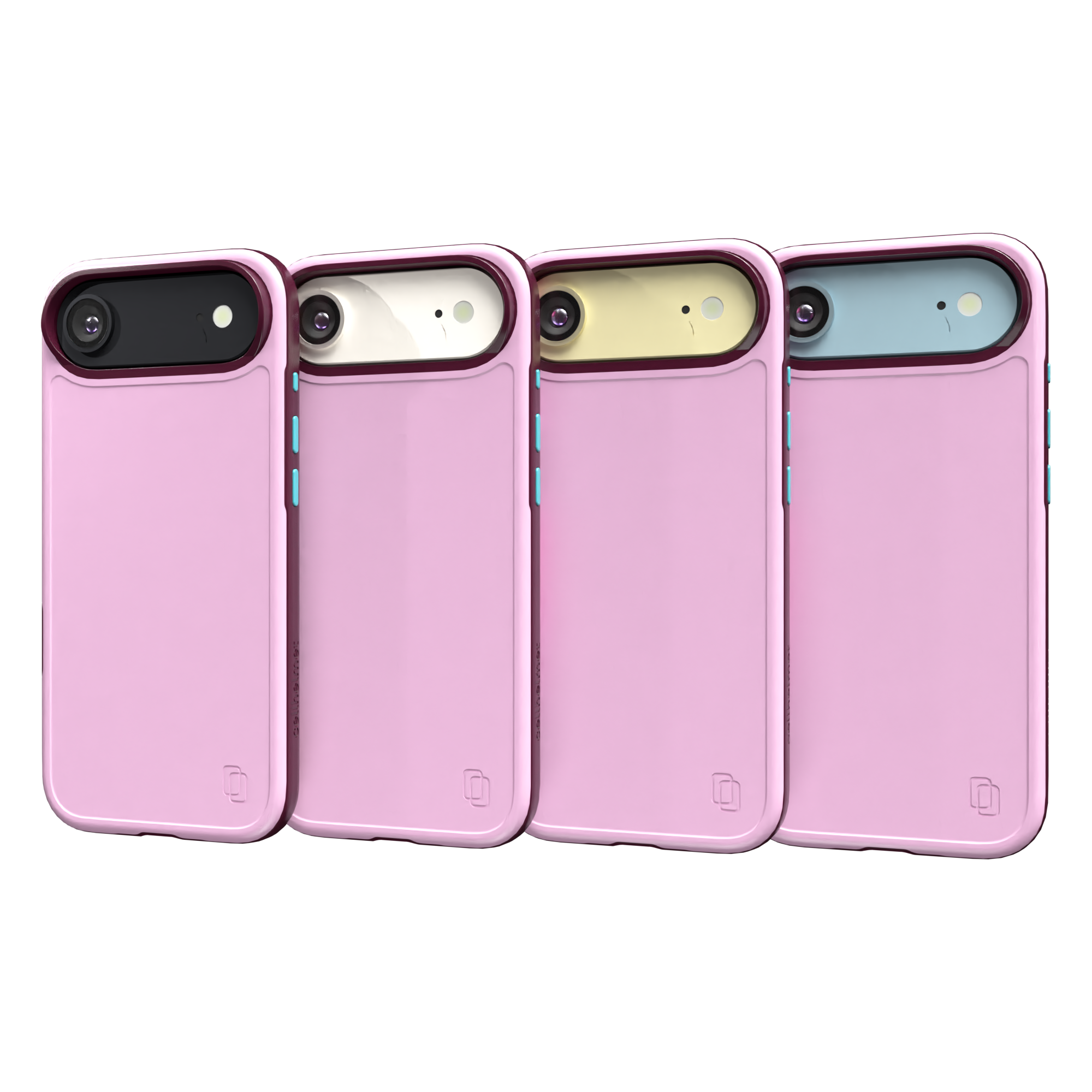 Shock-Absorbent MagSafe® Case for Apple iPhone 17 Air in Rose Quartz | Fortitude Series None / None / Rose Quartz