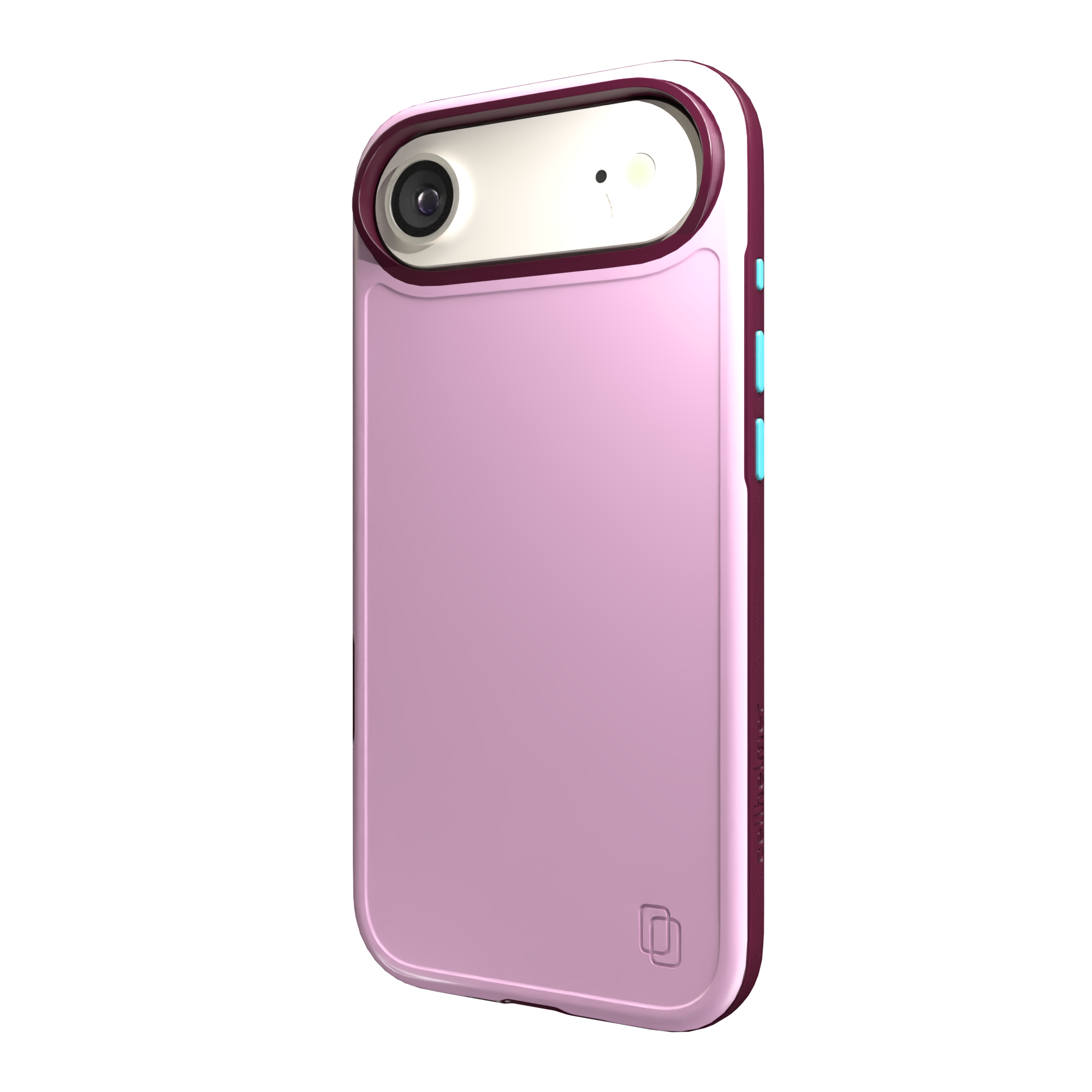Shock-Absorbent MagSafe® Case for Apple iPhone 17 Air in Rose Quartz | Fortitude Series None / None / Rose Quartz