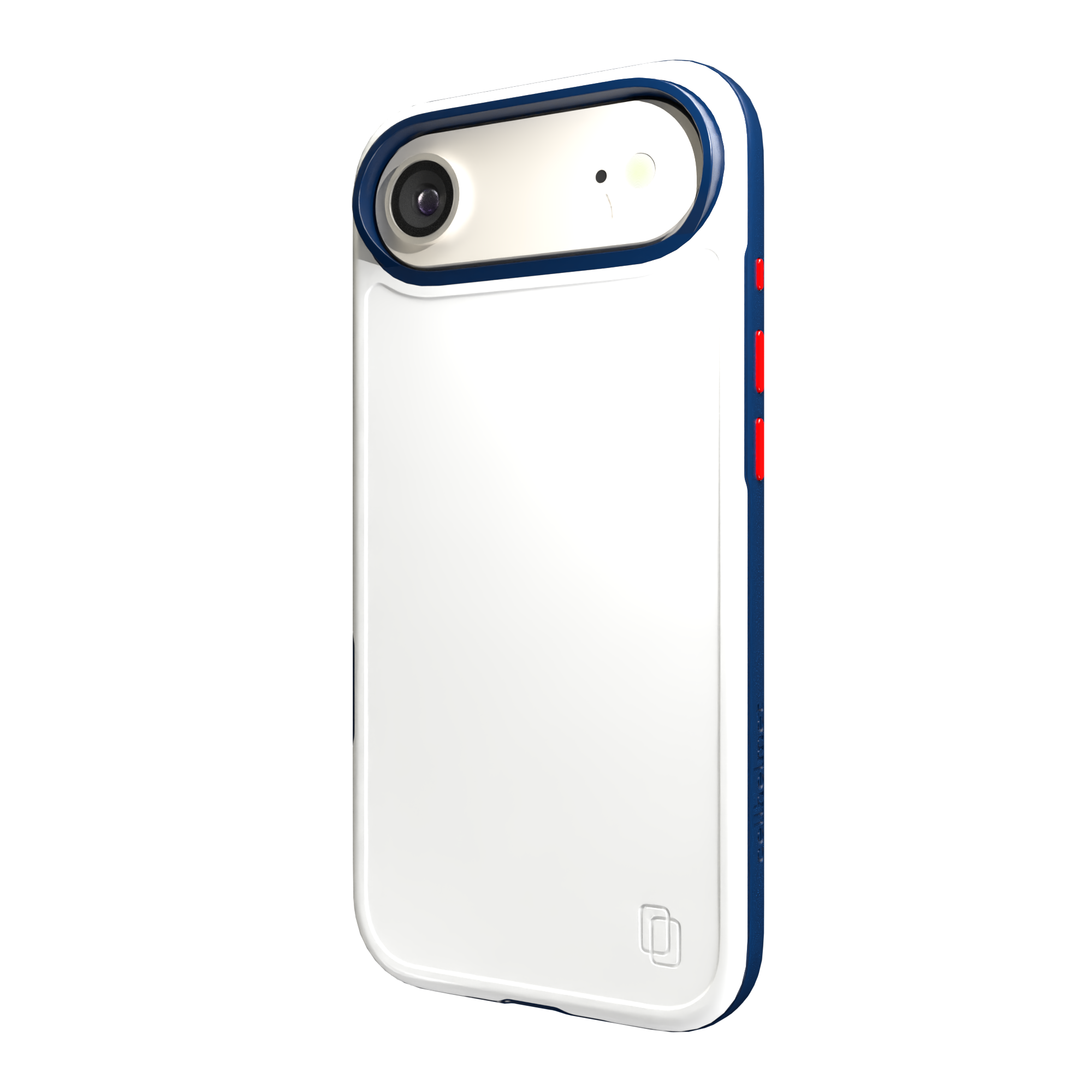 Shock-Absorbent MagSafe® Case for Apple iPhone 17 Air in Red, White & Blue | Fortitude Series None / None / Americana