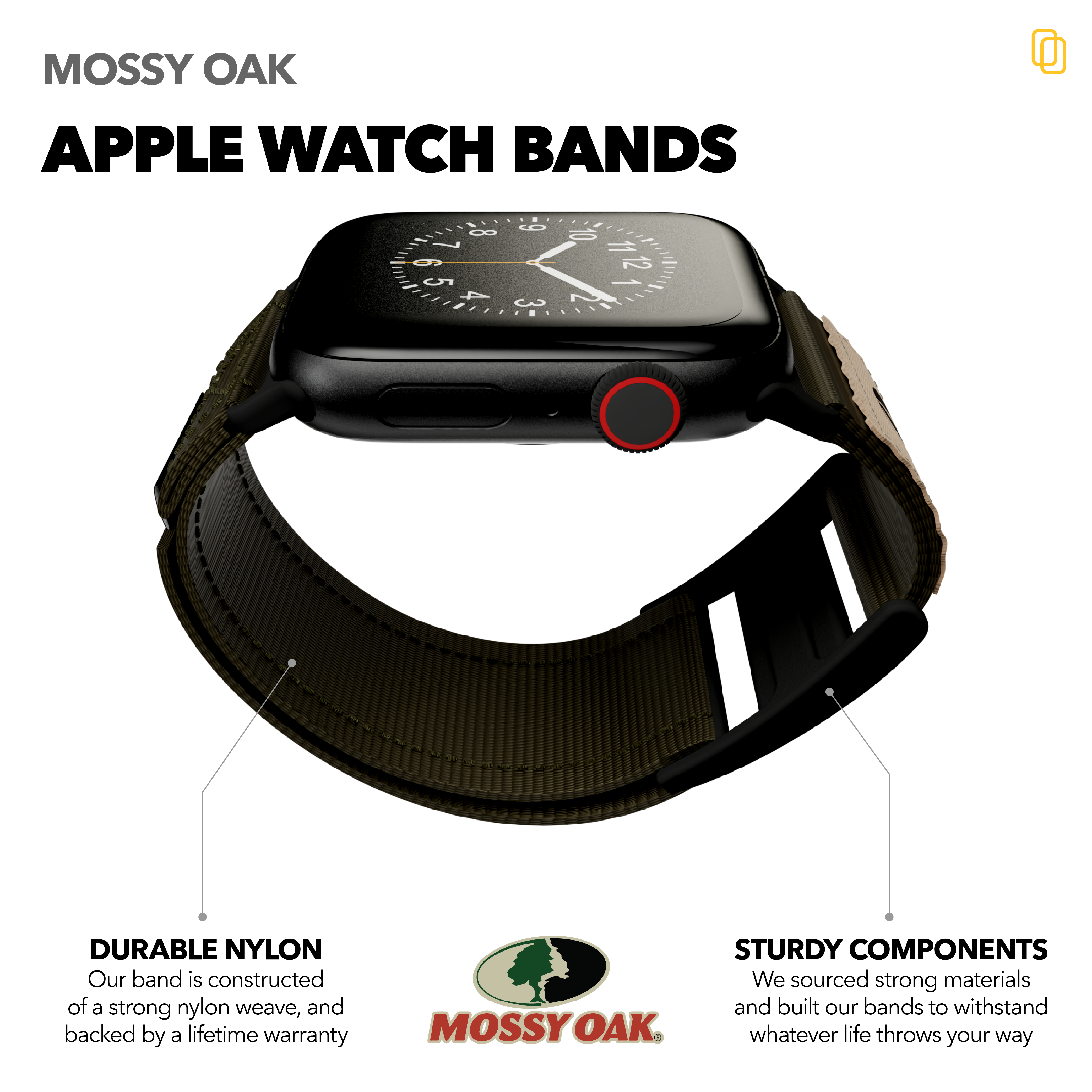 Mossy Oak Watch Band for Apple Watch