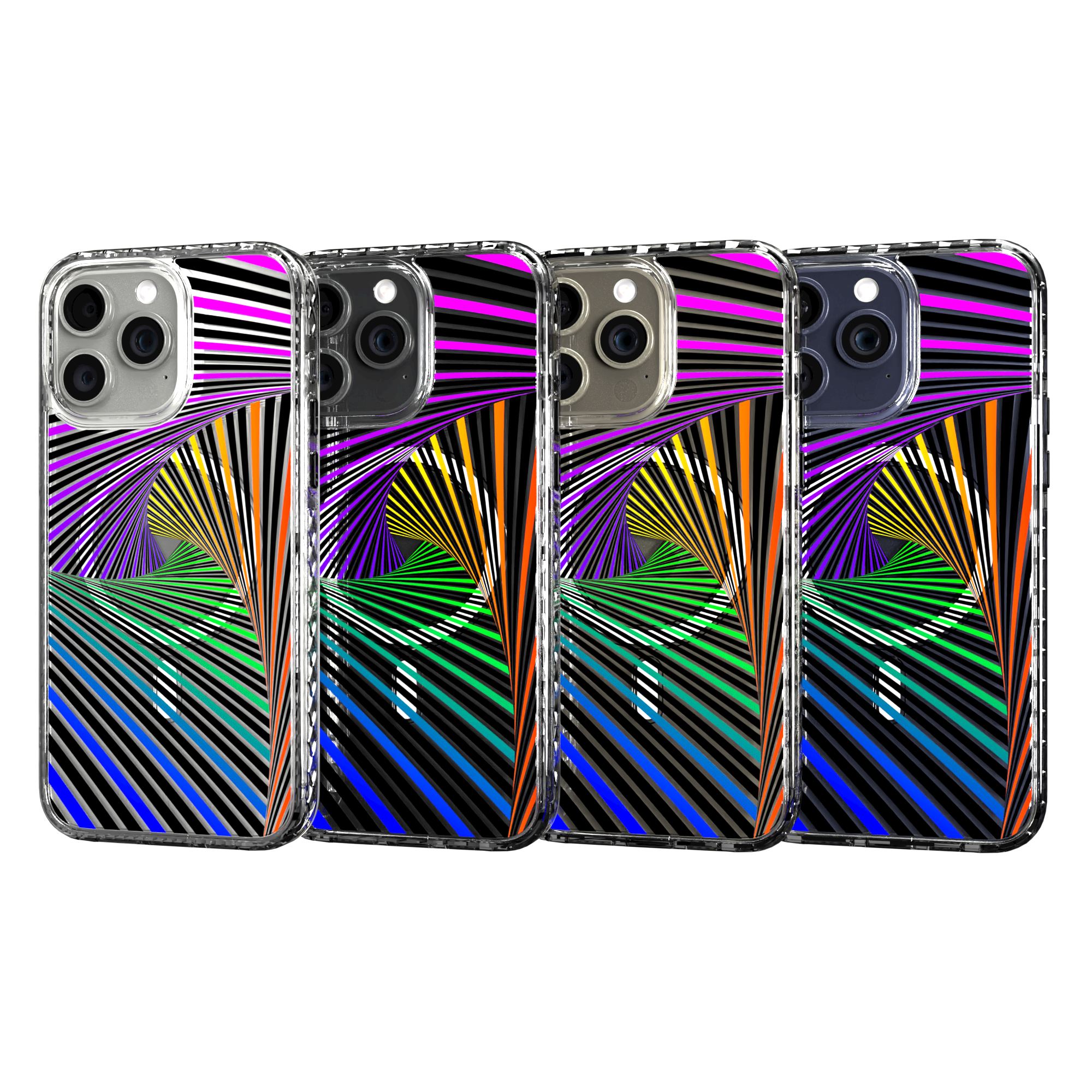 iPhone 15 Series | MagSafe ® | Monochromatic Collection - Prisma Case Apple iPhone 15 Pro Max / Crystal Clear