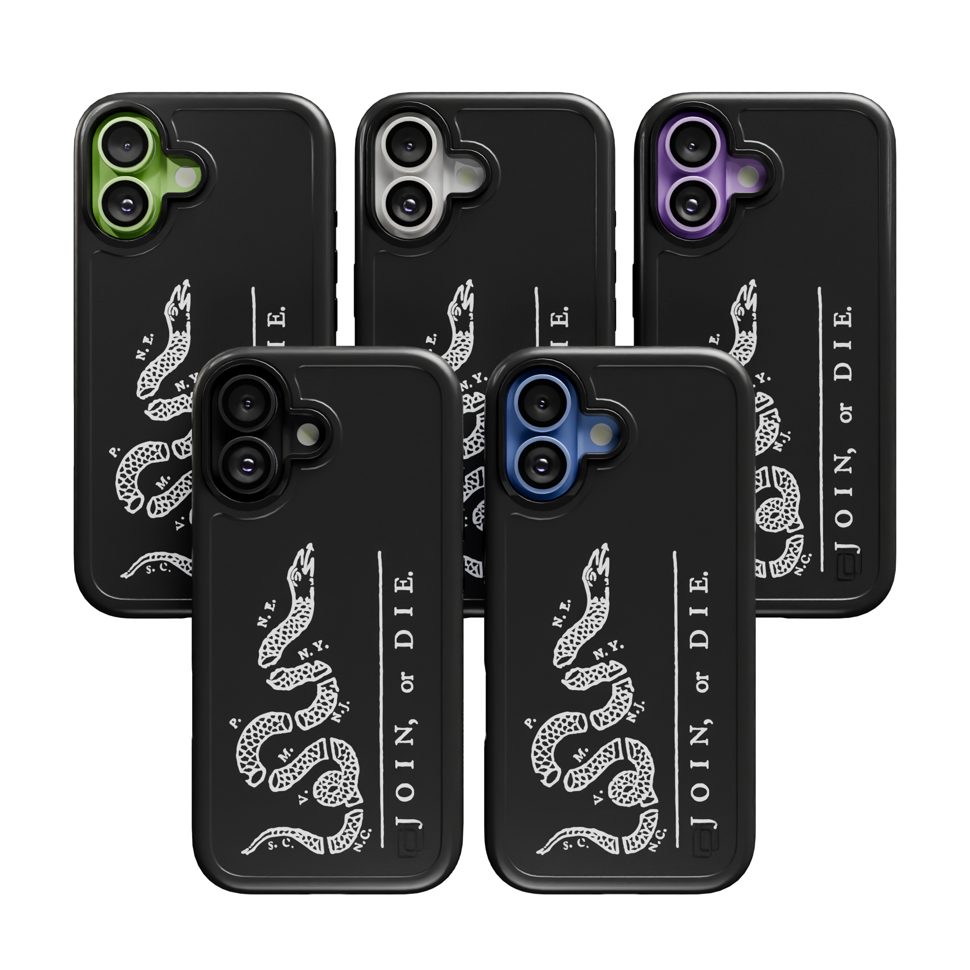 Patriot Collection - Broken Serpent for iPhone 17 Series Broken Serpent / iPhone 17 / Black