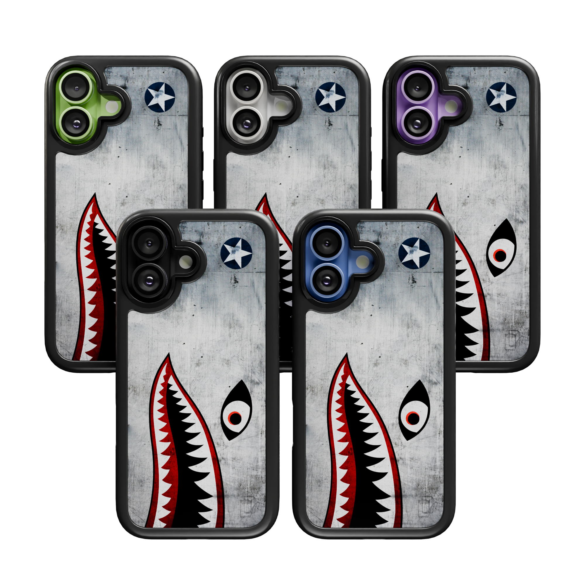 Patriot Collection - Flying Shark for iPhone 17 Series Flying Shark / iPhone 17 / Black