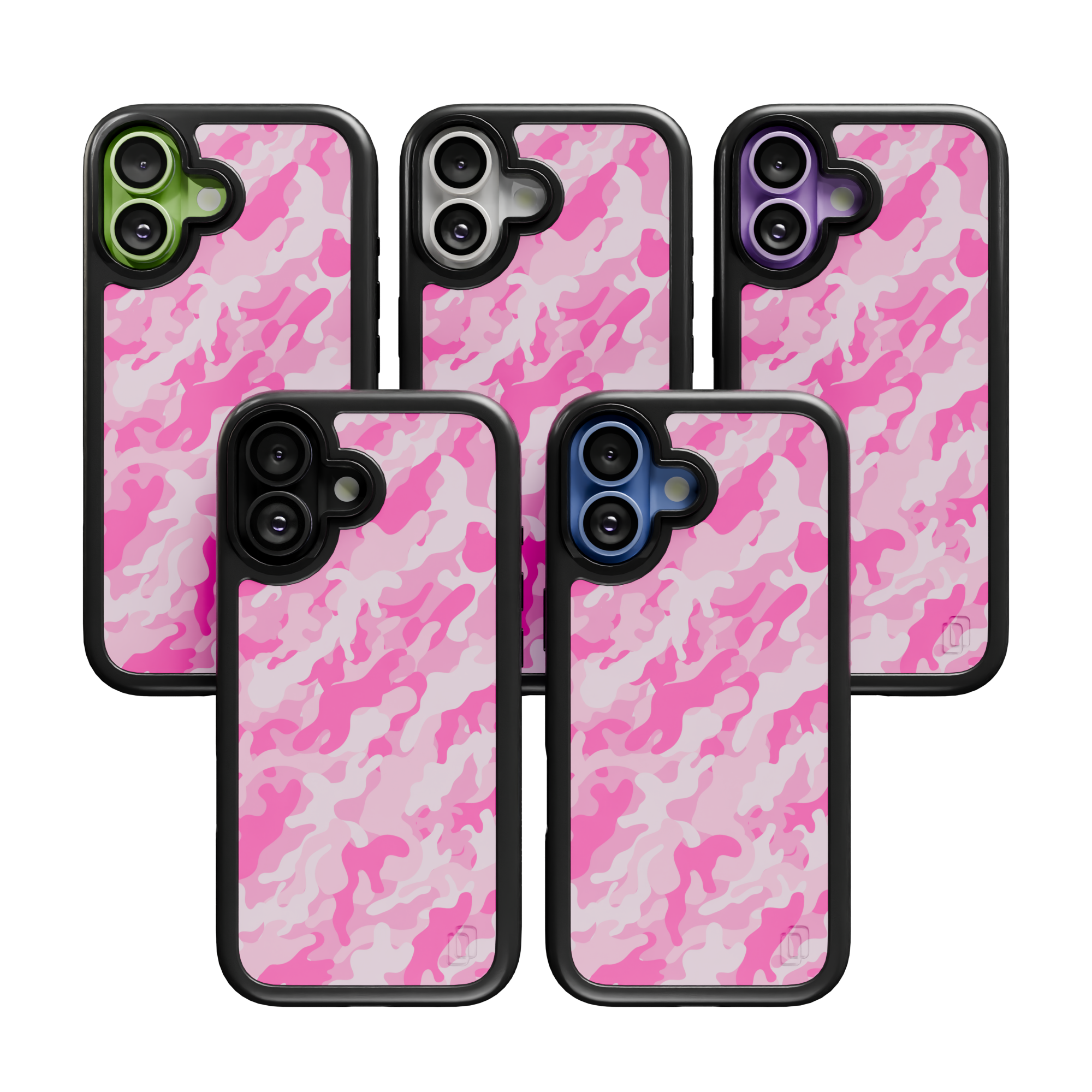 Patriot Collection - Pink Camo for iPhone 17 Series Pink Camo / iPhone 17 / Black