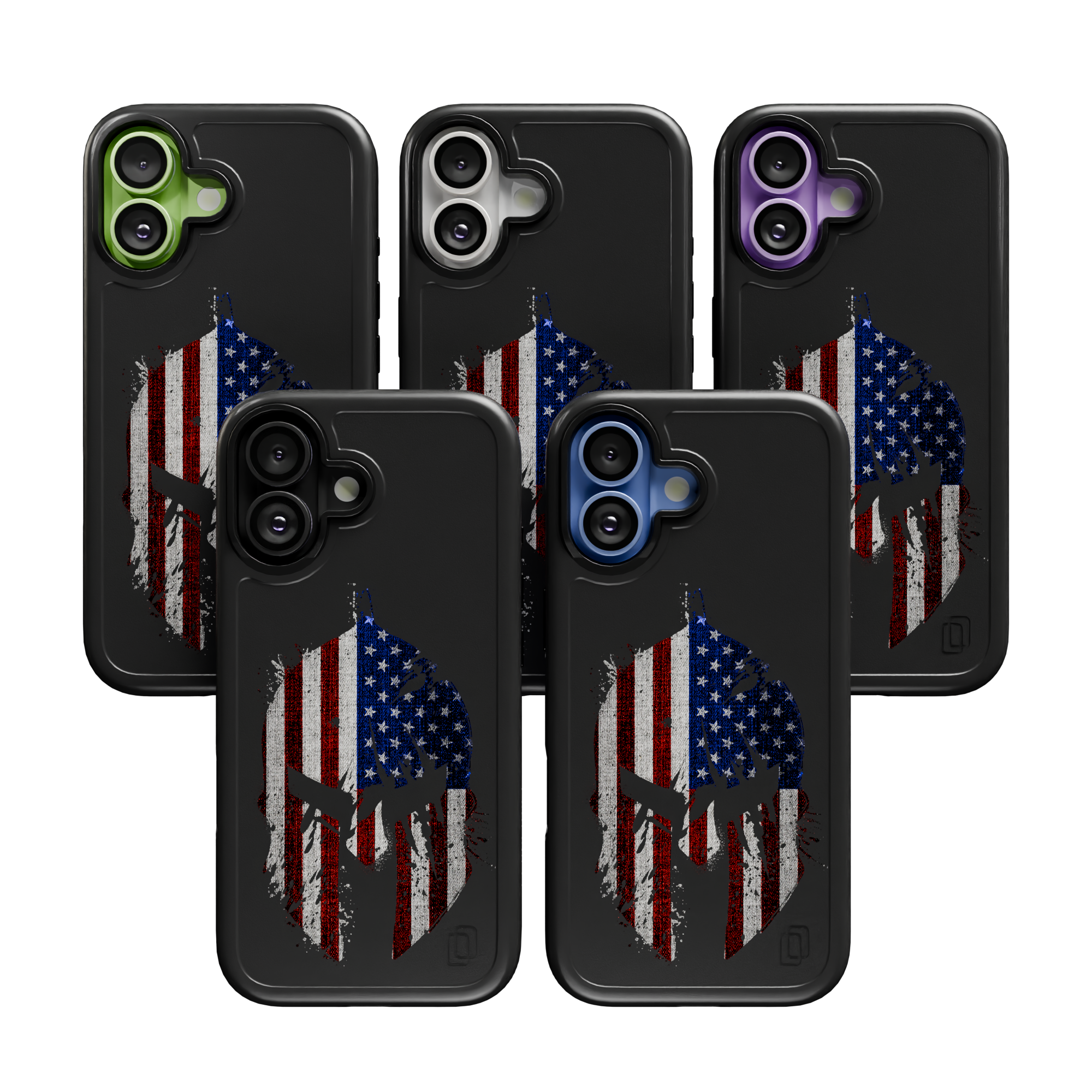 Patriot Collection - Spartan Patriot for iPhone 17 Series Spartan Patriot / iPhone 17 / Black