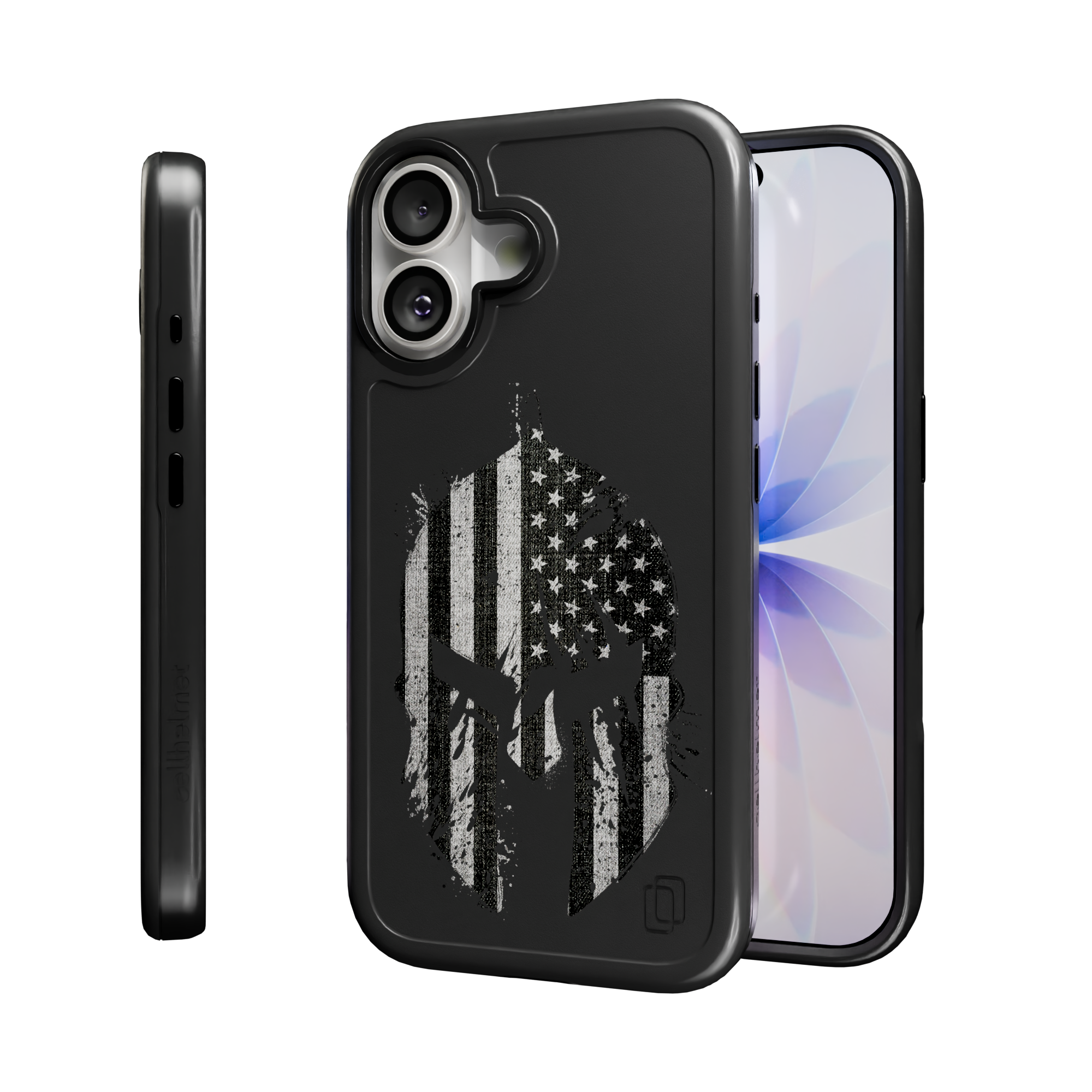 Patriot Collection - Spartan Warrior for iPhone 17 Series Spartan Warror / iPhone 17 / Black
