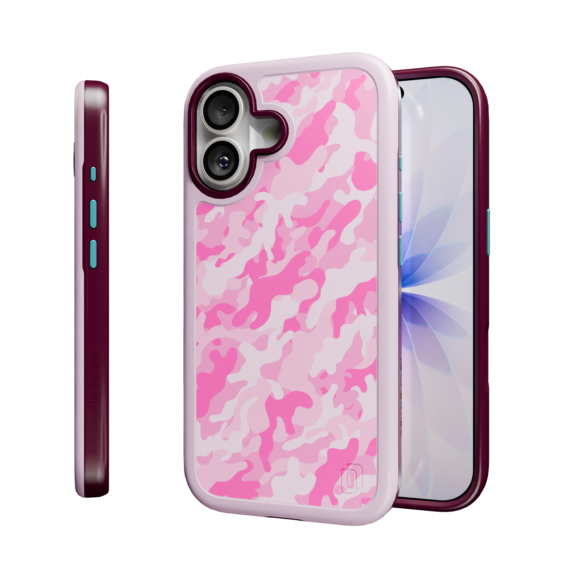 Patriot Collection - Pink Camo for iPhone 17 Series Pink Camo / iPhone 17 / Rose