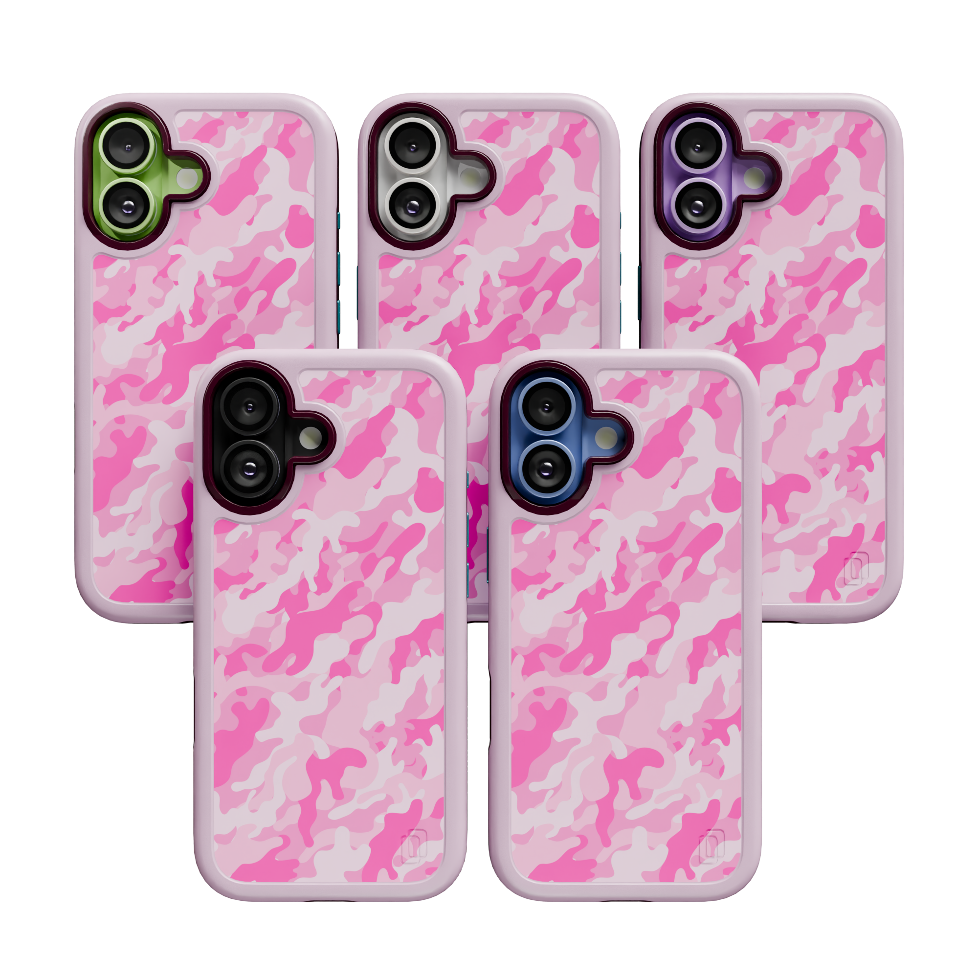 Patriot Collection - Pink Camo for iPhone 17 Series Pink Camo / iPhone 17 / Rose