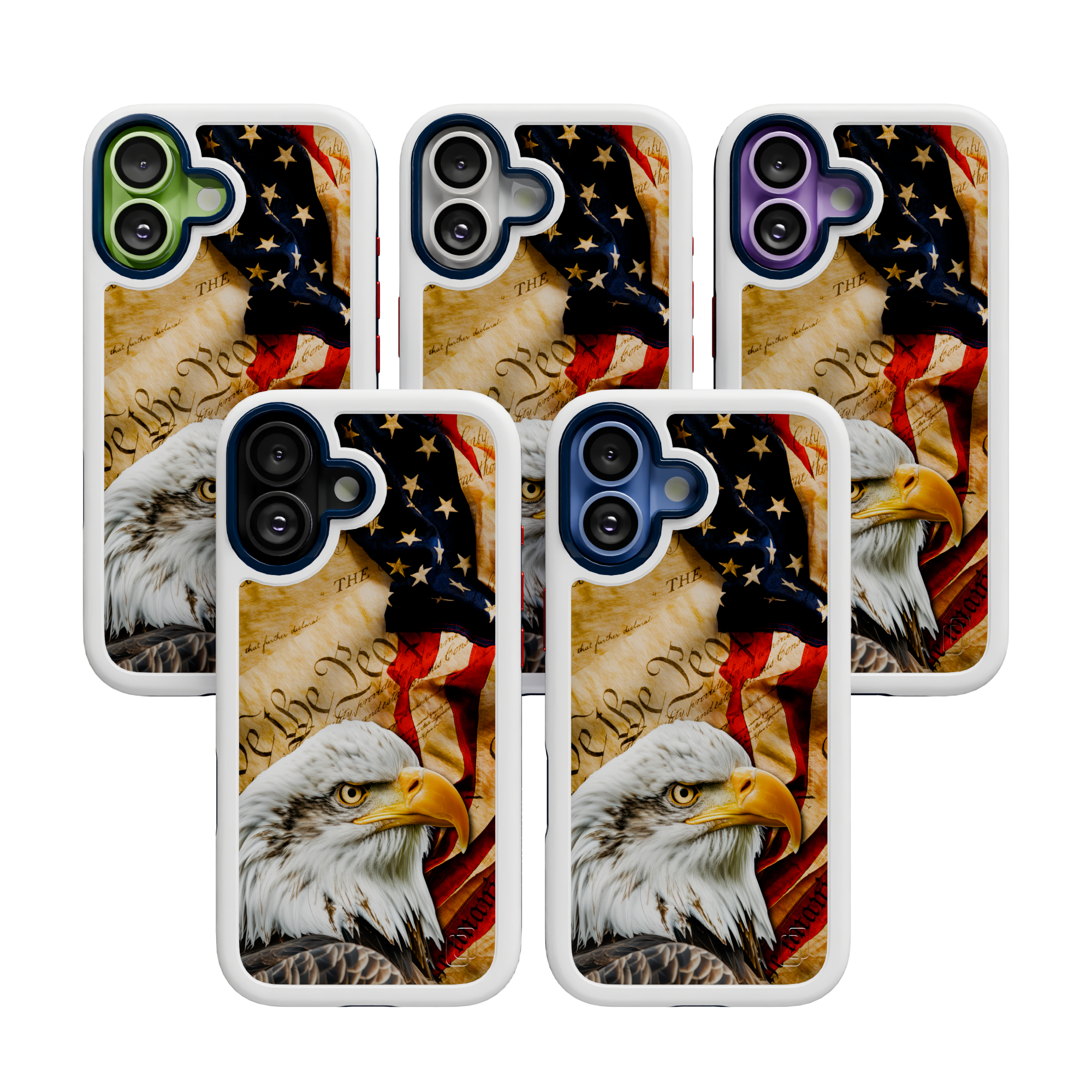 Patriot Collection - Freedom Eagle for iPhone 17 Series Freedom Eagle / iPhone 17 / White