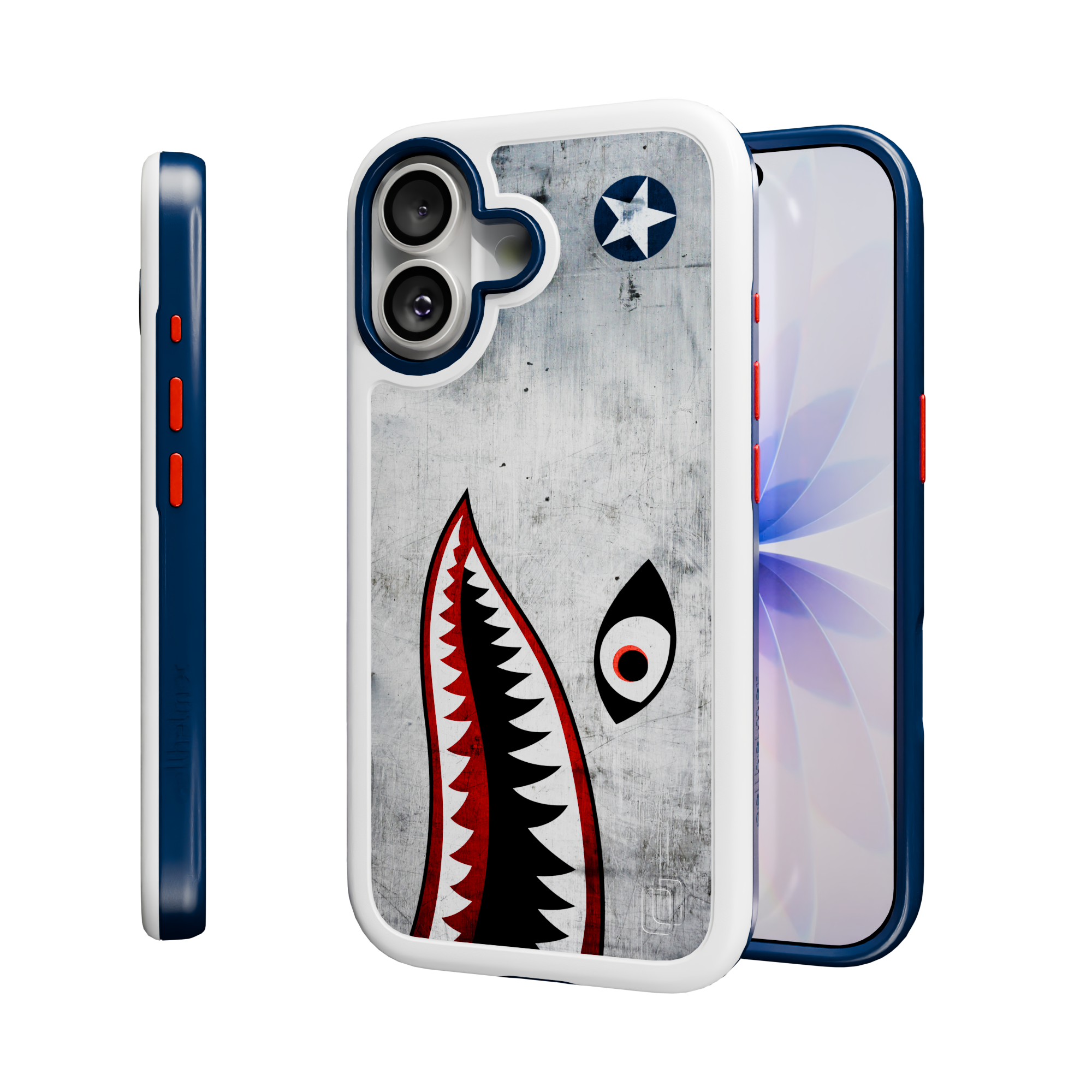 Patriot Collection - Flying Shark for iPhone 17 Series Flying Shark / iPhone 17 / White