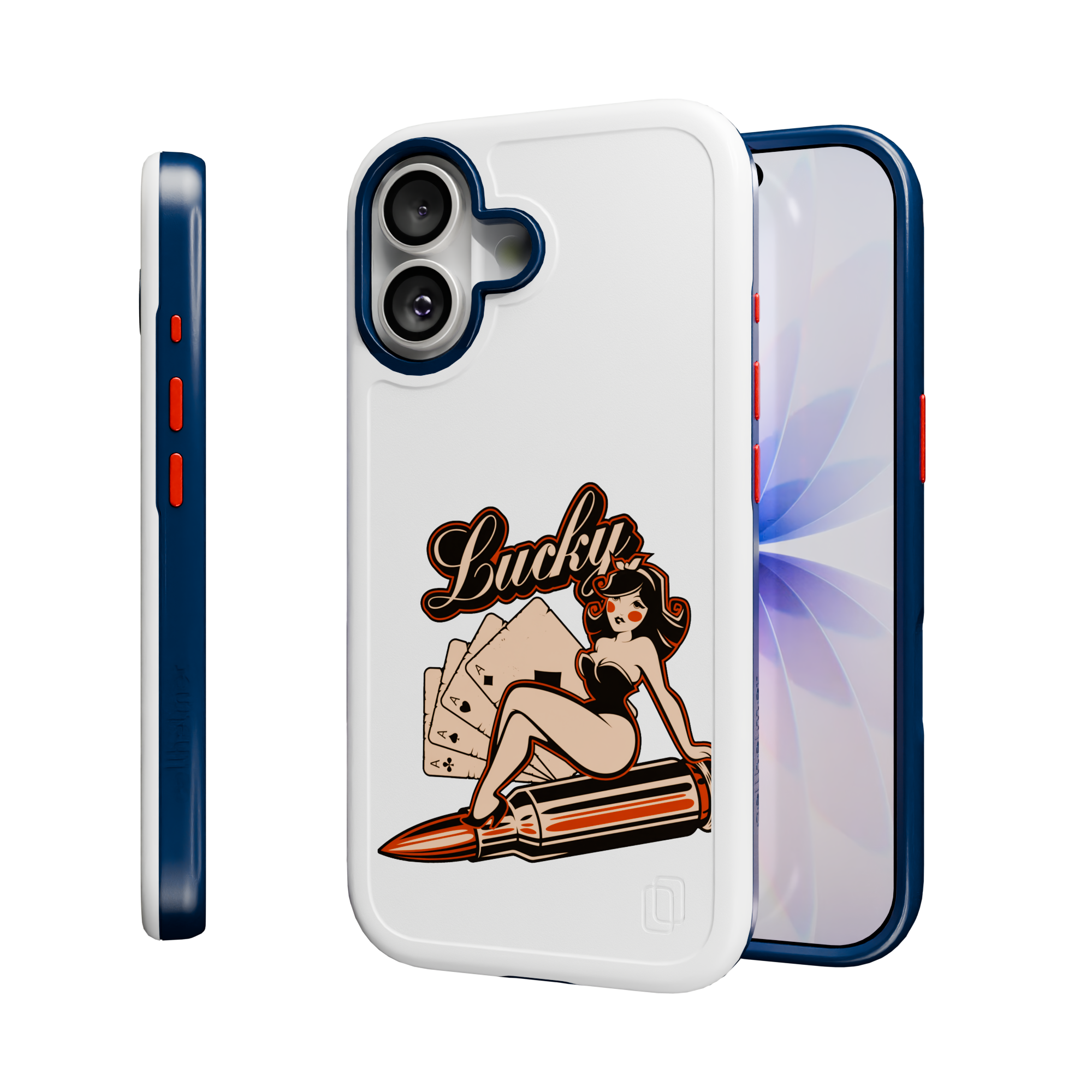 Patriot Collection - Lady Luck for iPhone 17 Series Lady Luck / iPhone 17 / White