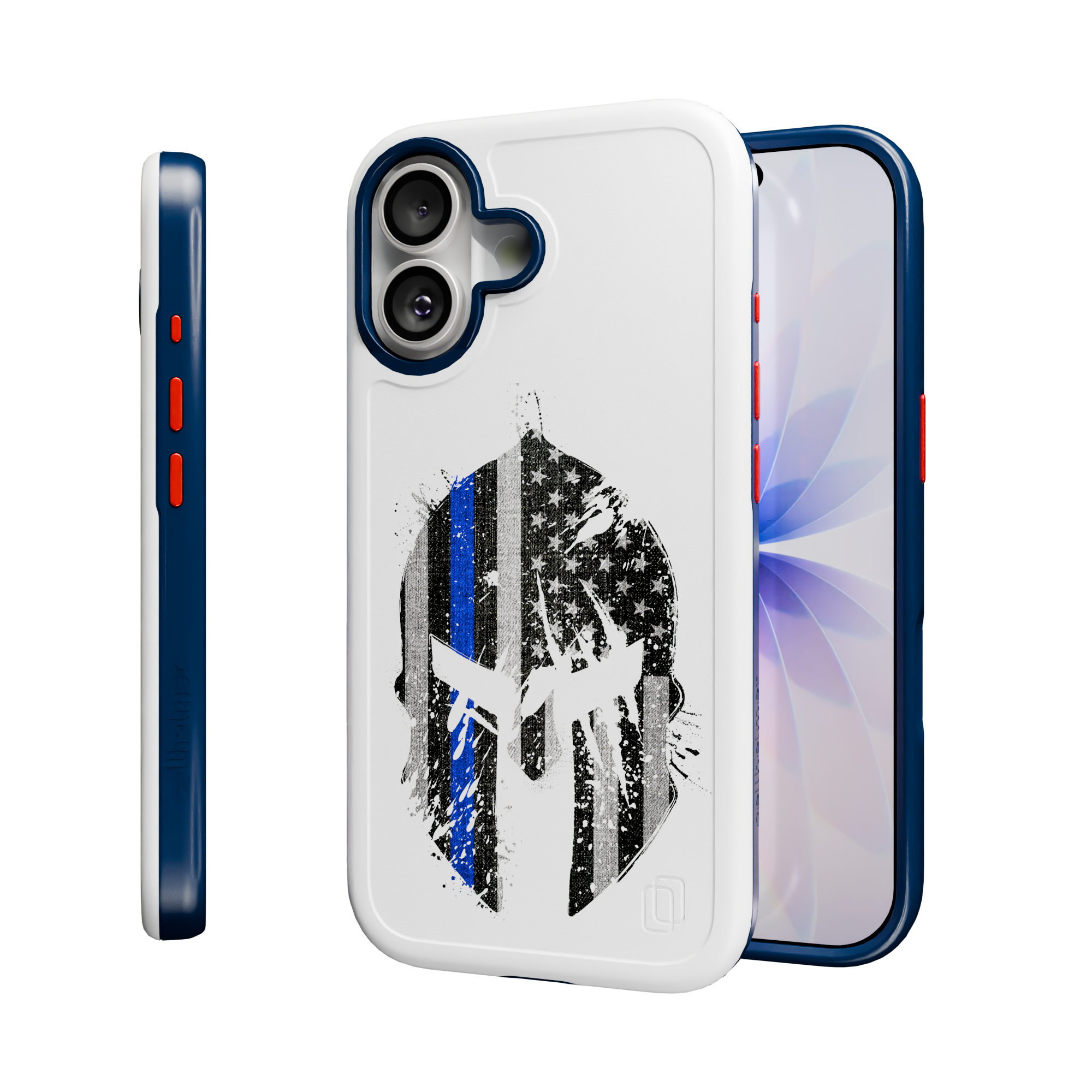 Patriot Collection - Spartan Blue for iPhone 17 Series Spartan Blue / iPhone 17 / White