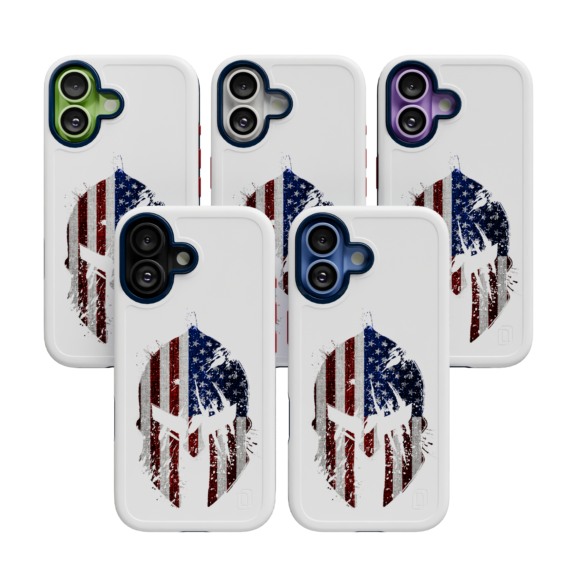 Patriot Collection - Spartan Patriot for iPhone 17 Series Spartan Patriot / iPhone 17 / White