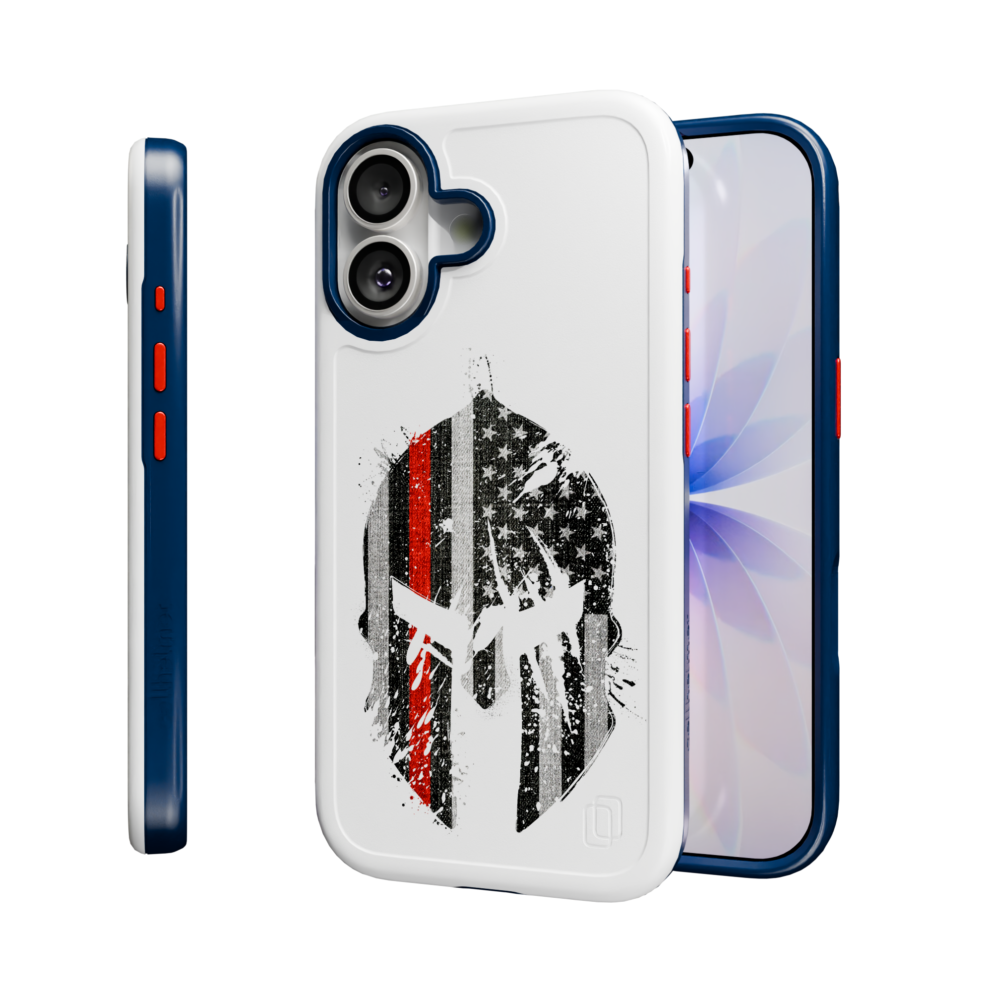 Patriot Collection - Spartan Red for iPhone 17 Series Spartan Red / iPhone 17 / White