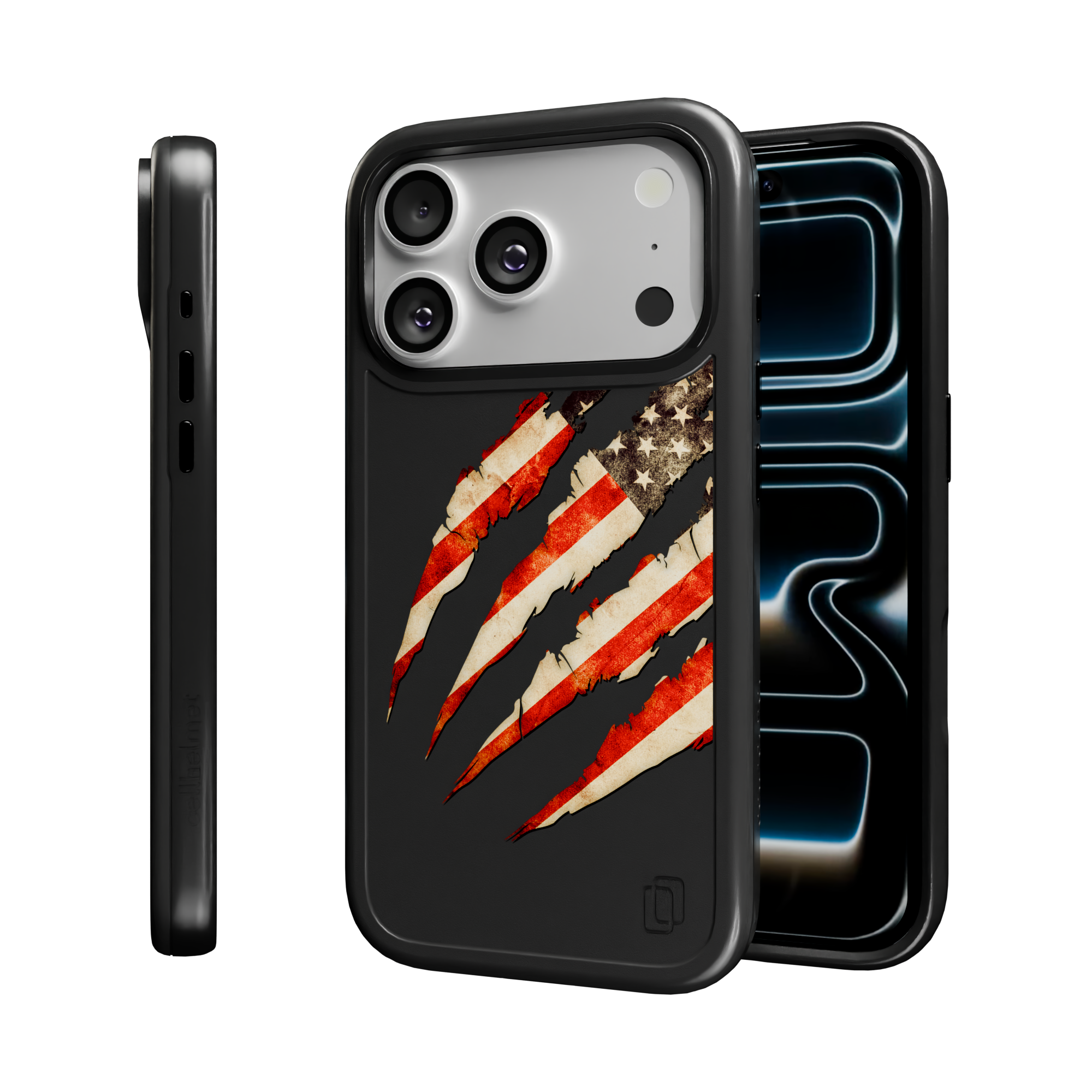 Patriot Collection - Claws of Freedom for iPhone 17 Series Claws of Freedom / iPhone 17 Pro / Black