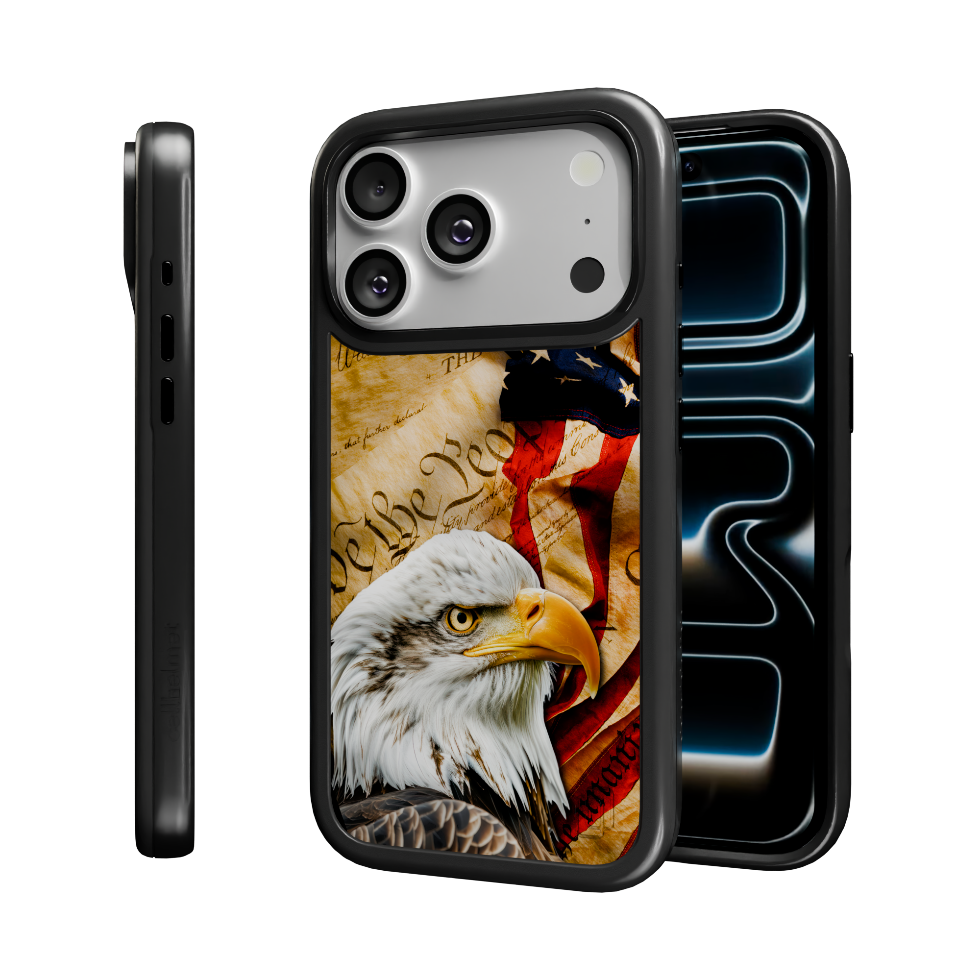 Patriot Collection - Freedom Eagle for iPhone 17 Series Freedom Eagle / iPhone 17 Pro / Black