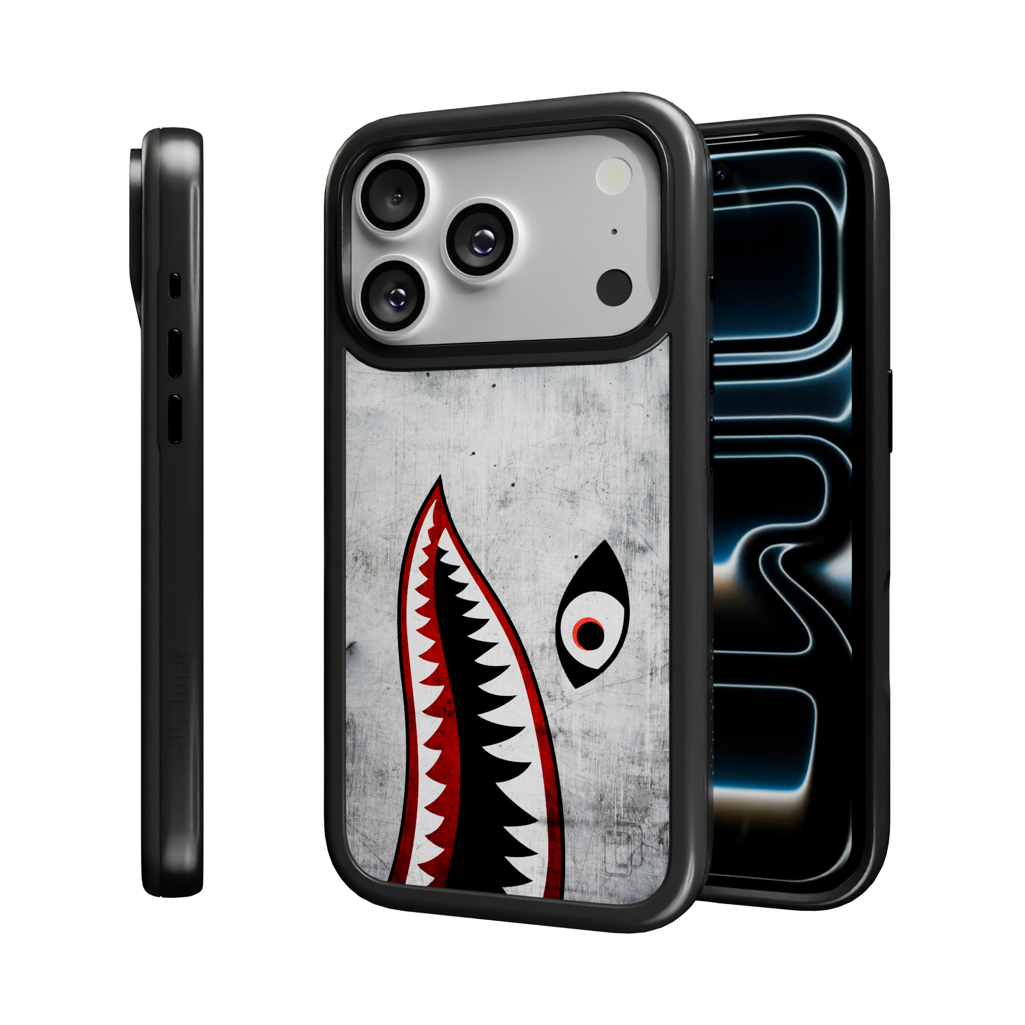 Patriot Collection - Flying Shark for iPhone 17 Series Flying Shark / iPhone 17 Pro / Black