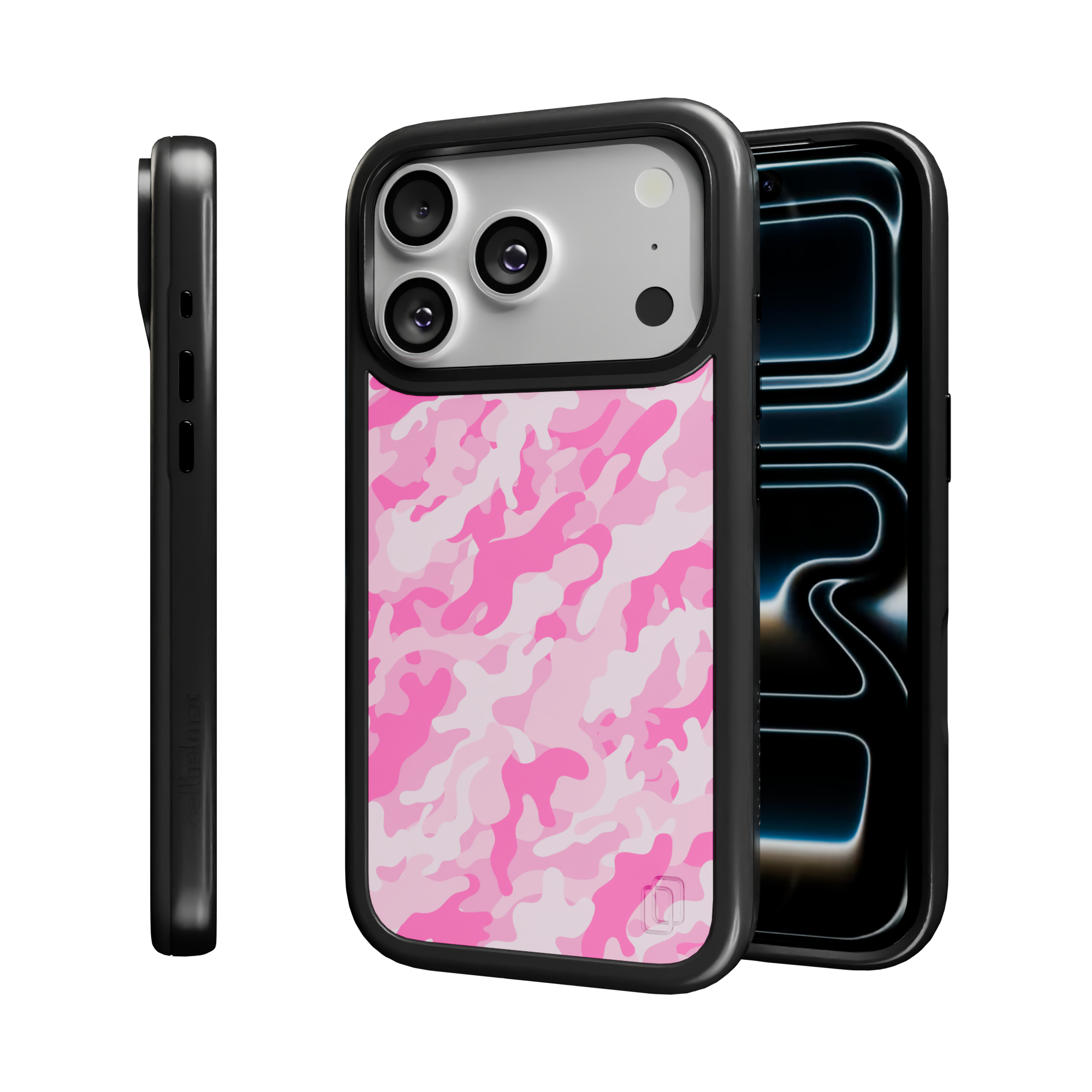 Patriot Collection - Pink Camo for iPhone 17 Series Pink Camo / iPhone 17 Pro / Black