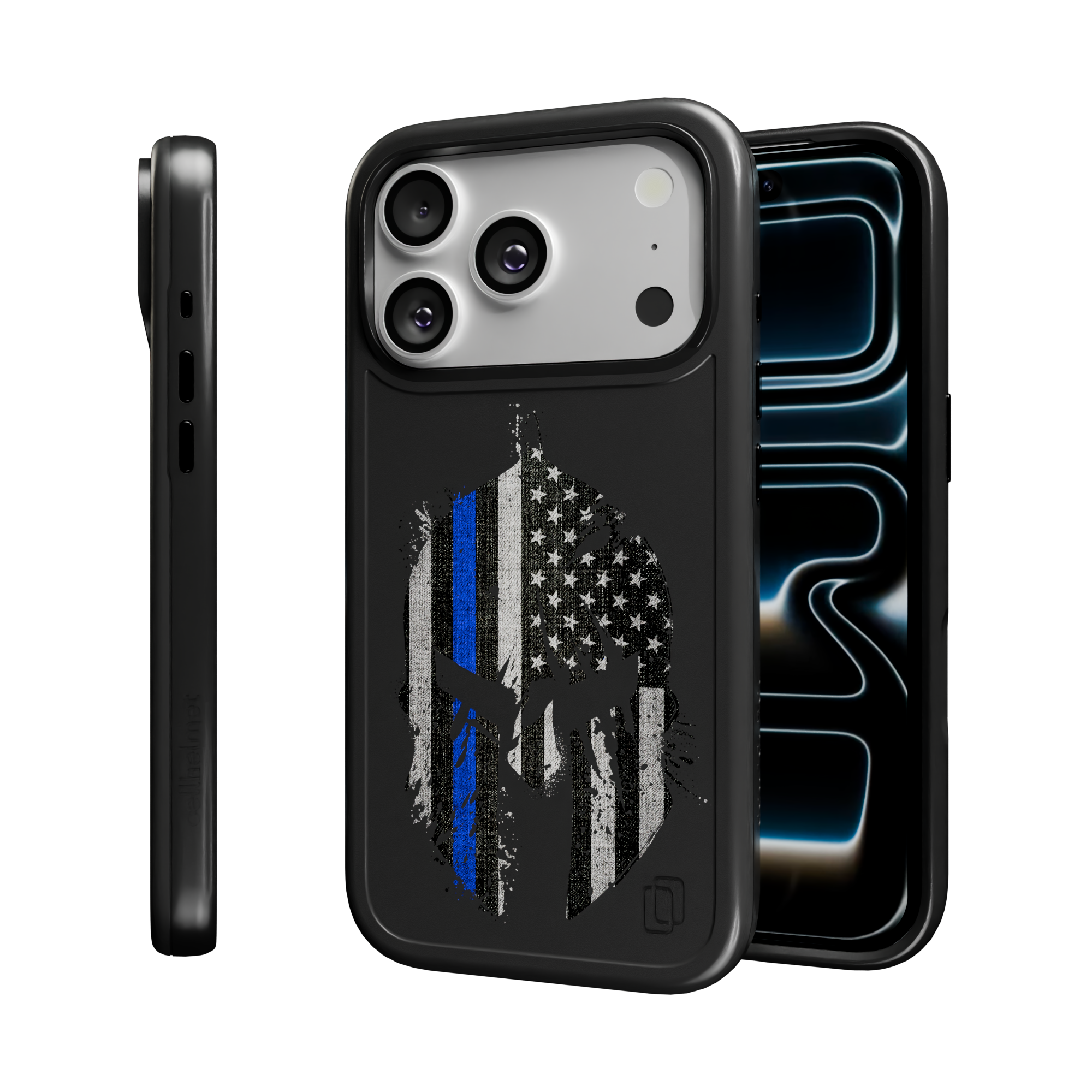 Patriot Collection - Spartan Blue for iPhone 17 Series Spartan Blue / iPhone 17 Pro / Black