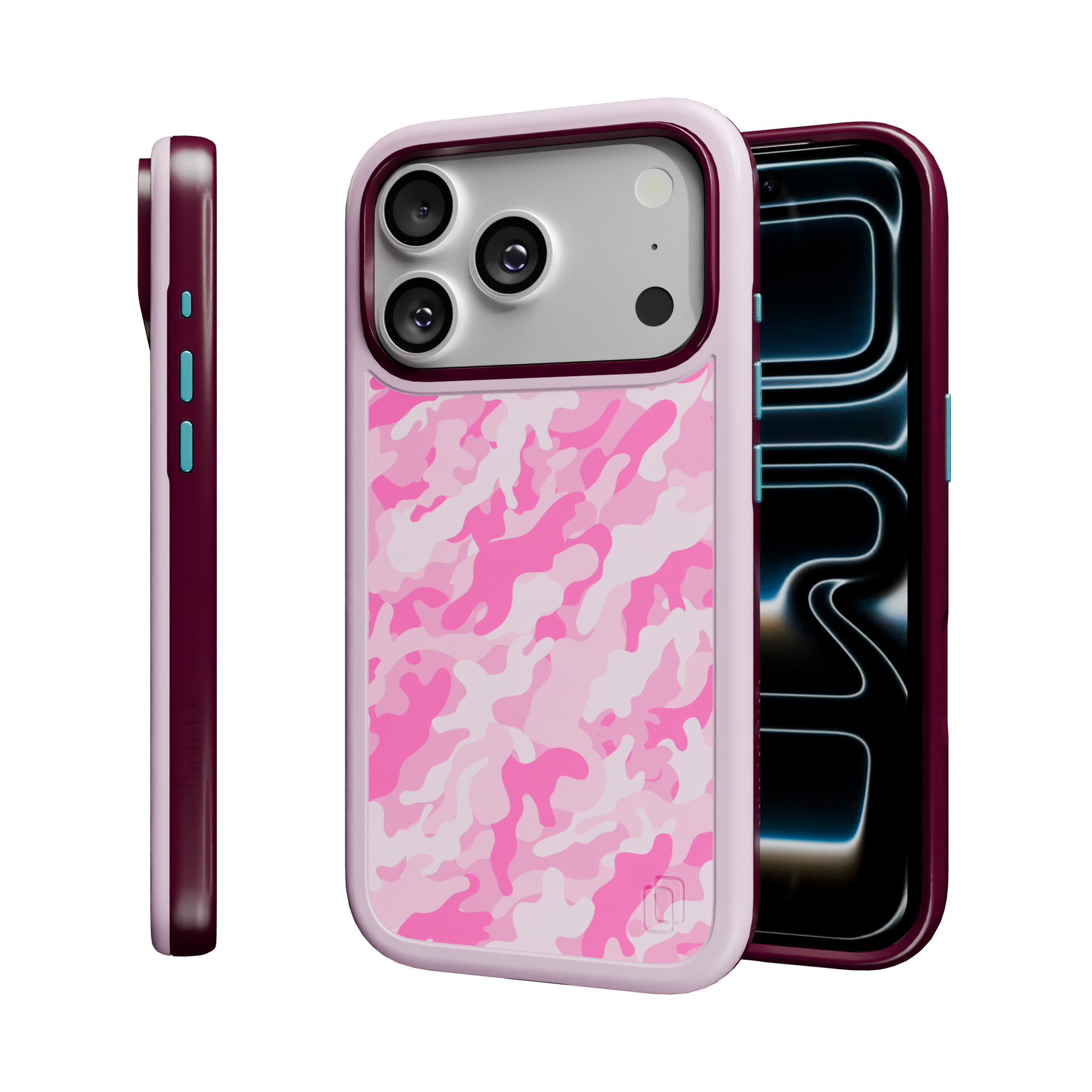 Patriot Collection - Pink Camo for iPhone 17 Series Pink Camo / iPhone 17 Pro / Rose