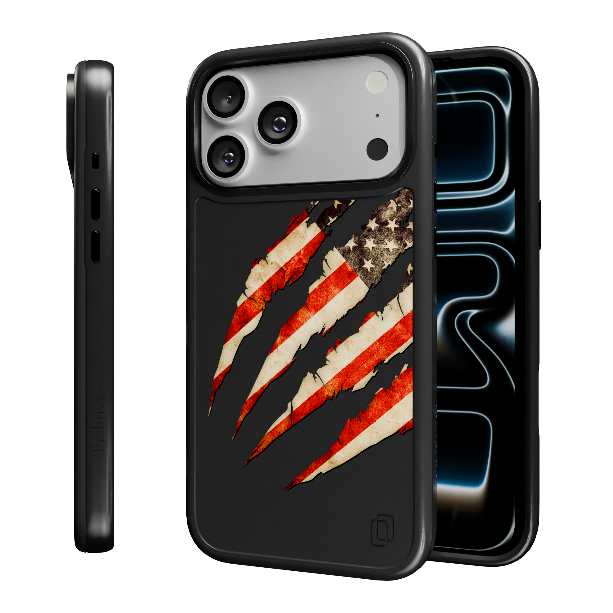 Patriot Collection - Claws of Freedom for iPhone 17 Series Claws of Freedom / iPhone 17 Pro Max / Black