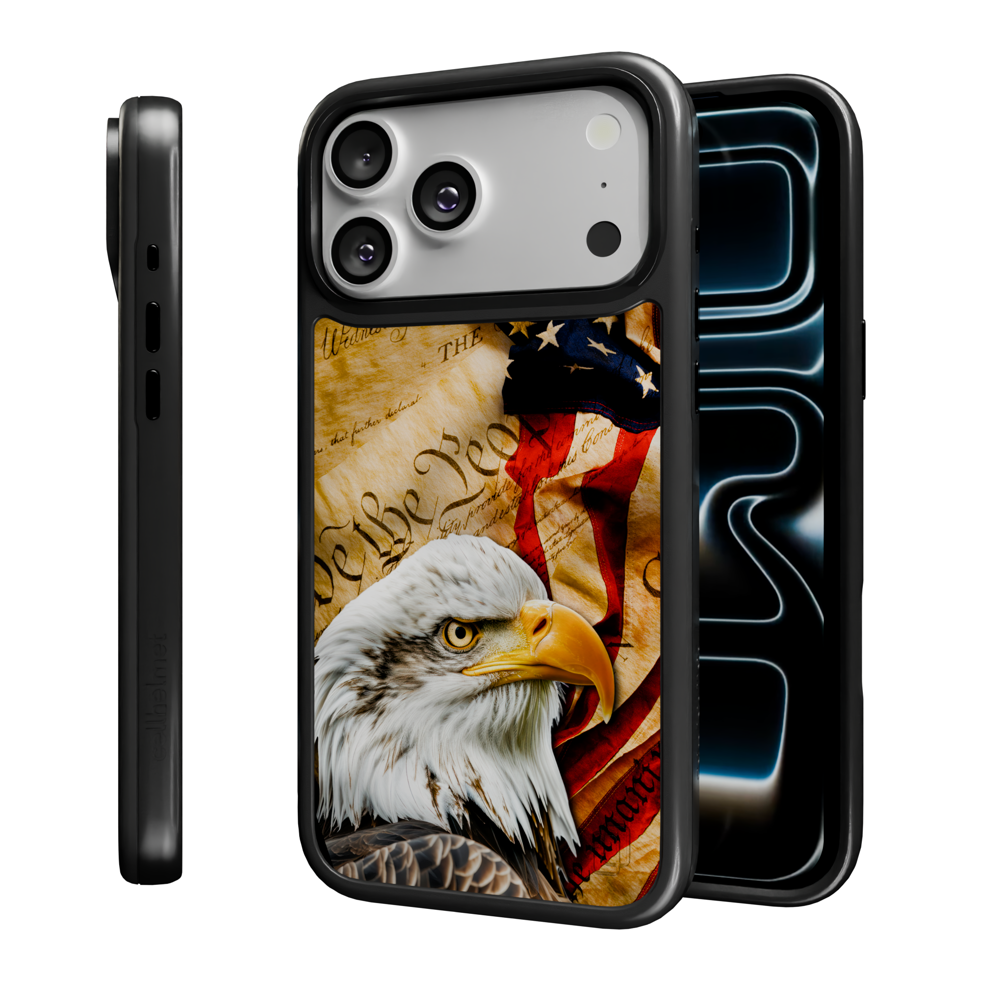 Patriot Collection - Freedom Eagle for iPhone 17 Series Freedom Eagle / iPhone 17 Pro Max / Black