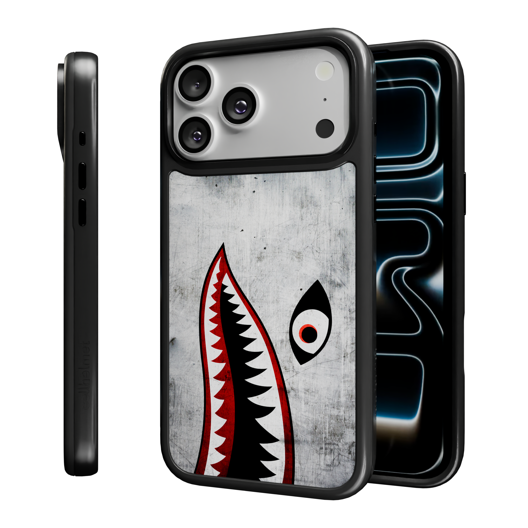 Patriot Collection - Flying Shark for iPhone 17 Series Flying Shark / iPhone 17 Pro Max / Black