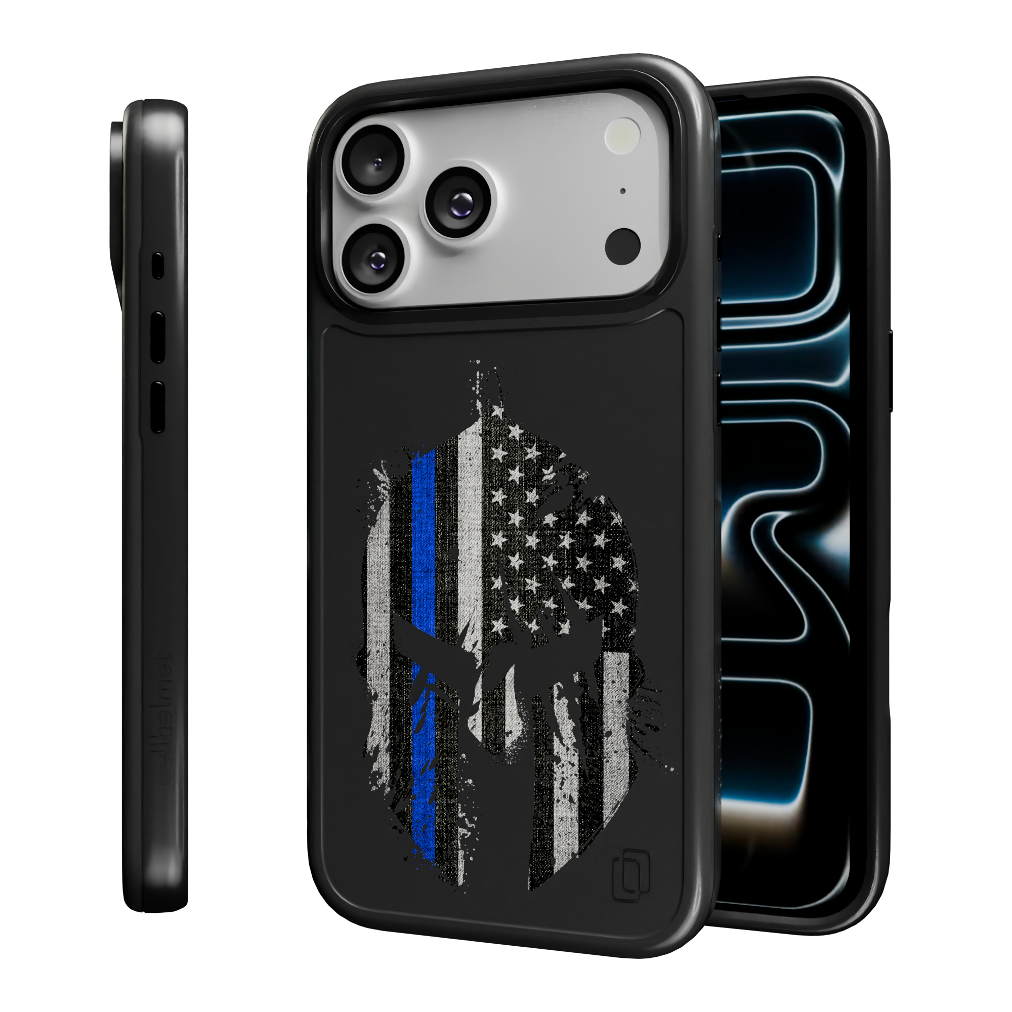 Patriot Collection - Spartan Blue for iPhone 17 Series Spartan Blue / iPhone 17 Pro Max / Black