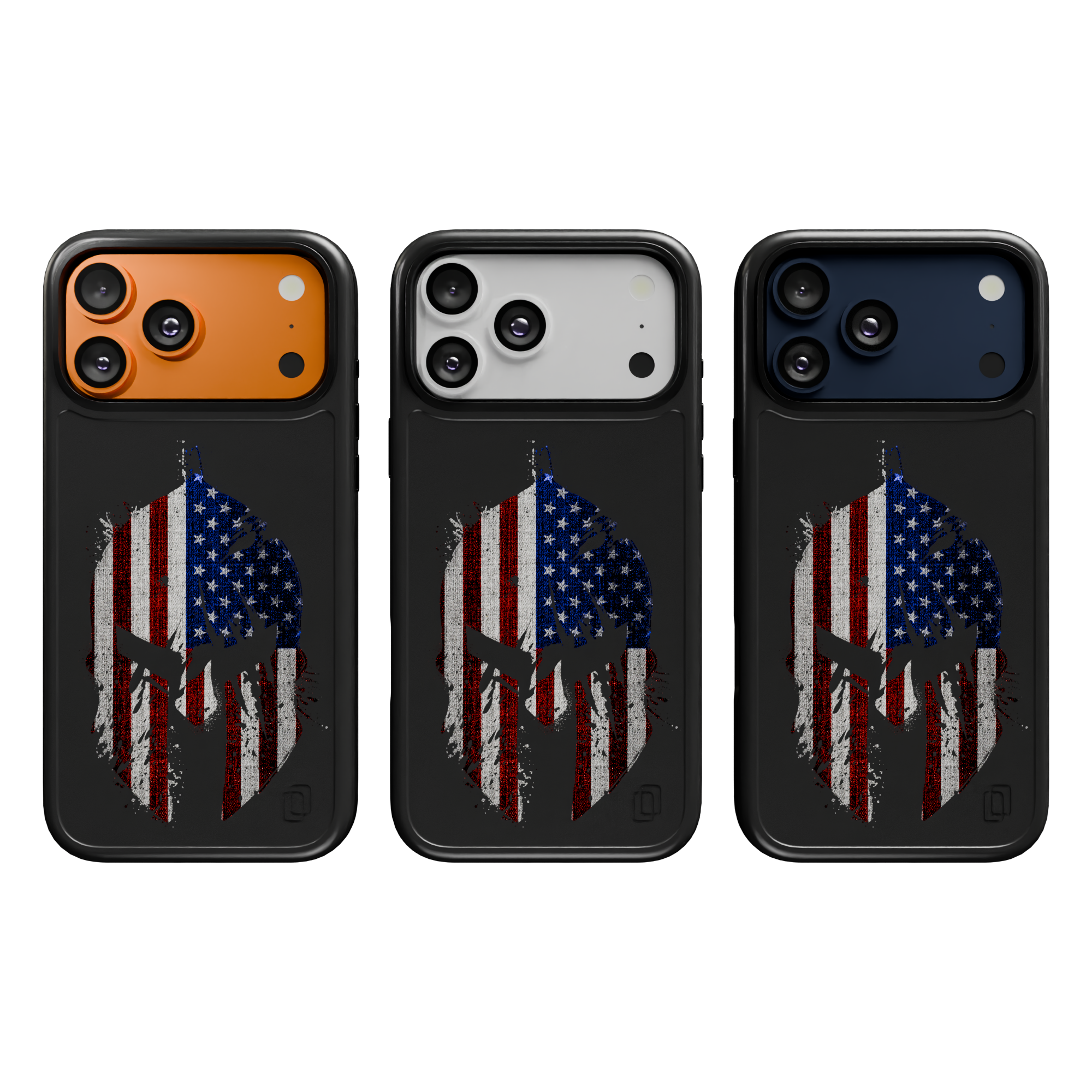 Patriot Collection - Spartan Patriot for iPhone 17 Series Spartan Patriot / iPhone 17 Pro Max / Black