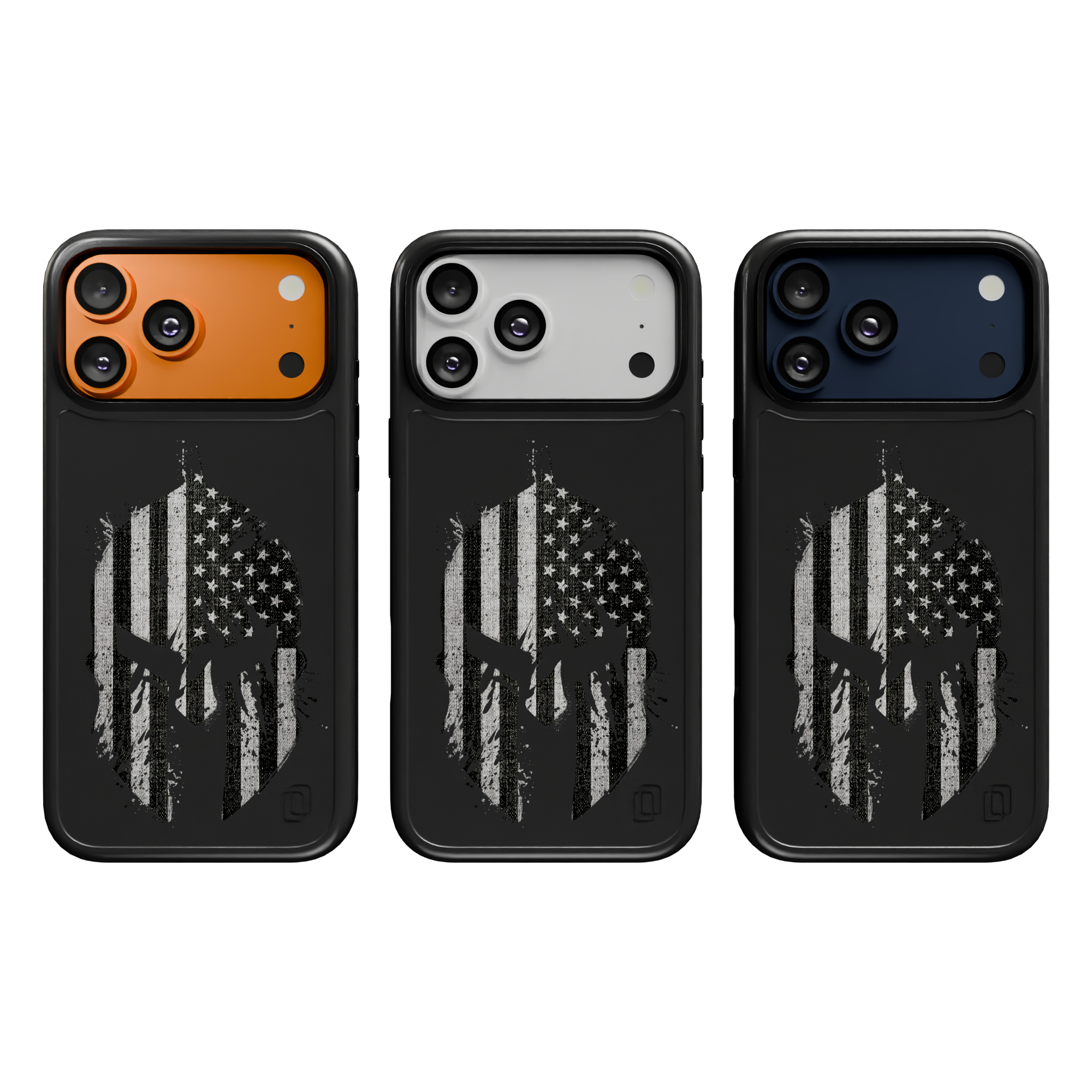 Patriot Collection - Spartan Warrior for iPhone 17 Series Spartan Warror / iPhone 17 Pro Max / Black
