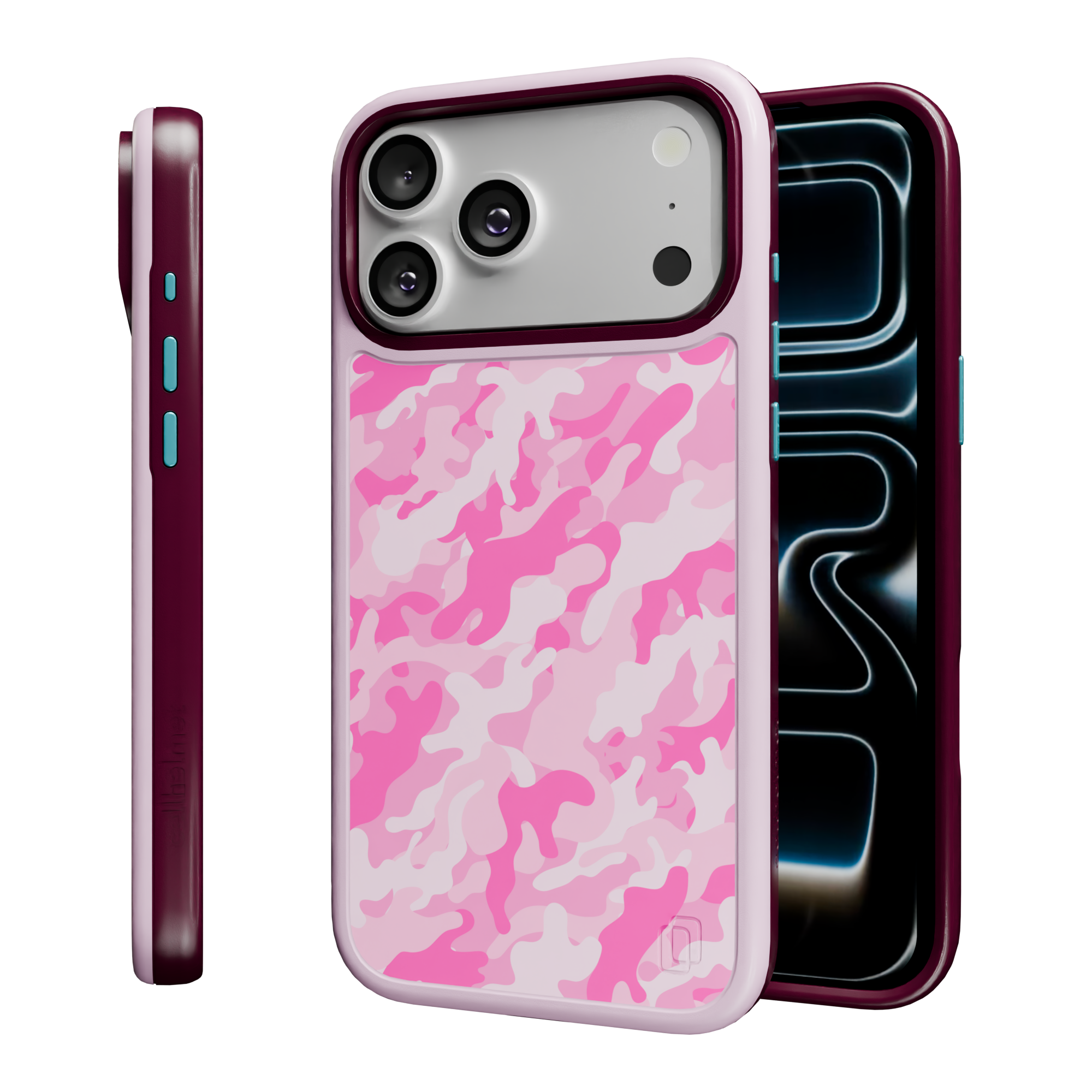 Patriot Collection - Pink Camo for iPhone 17 Series Pink Camo / iPhone 17 Pro Max / Rose
