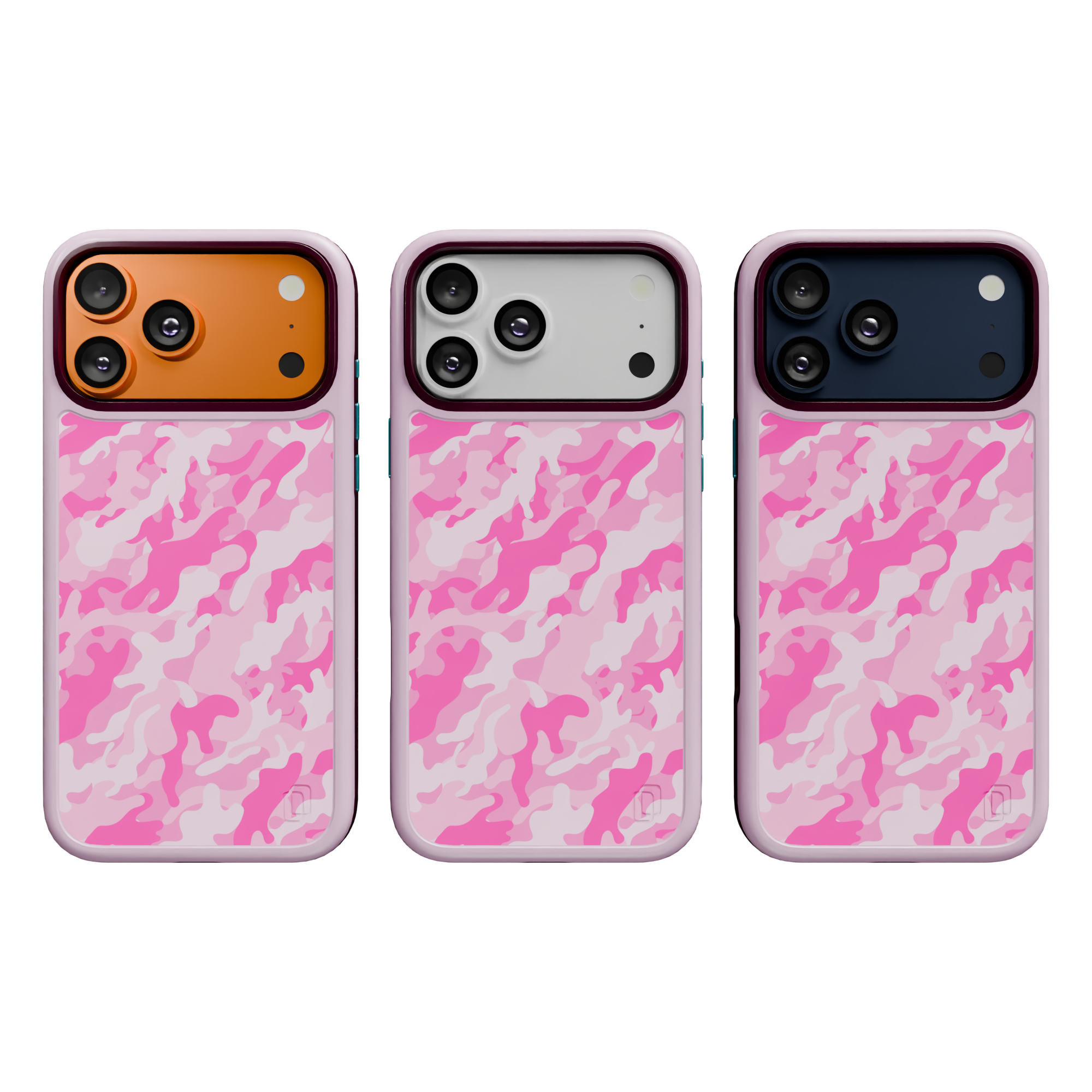 Patriot Collection - Pink Camo for iPhone 17 Series Pink Camo / iPhone 17 Pro Max / Rose