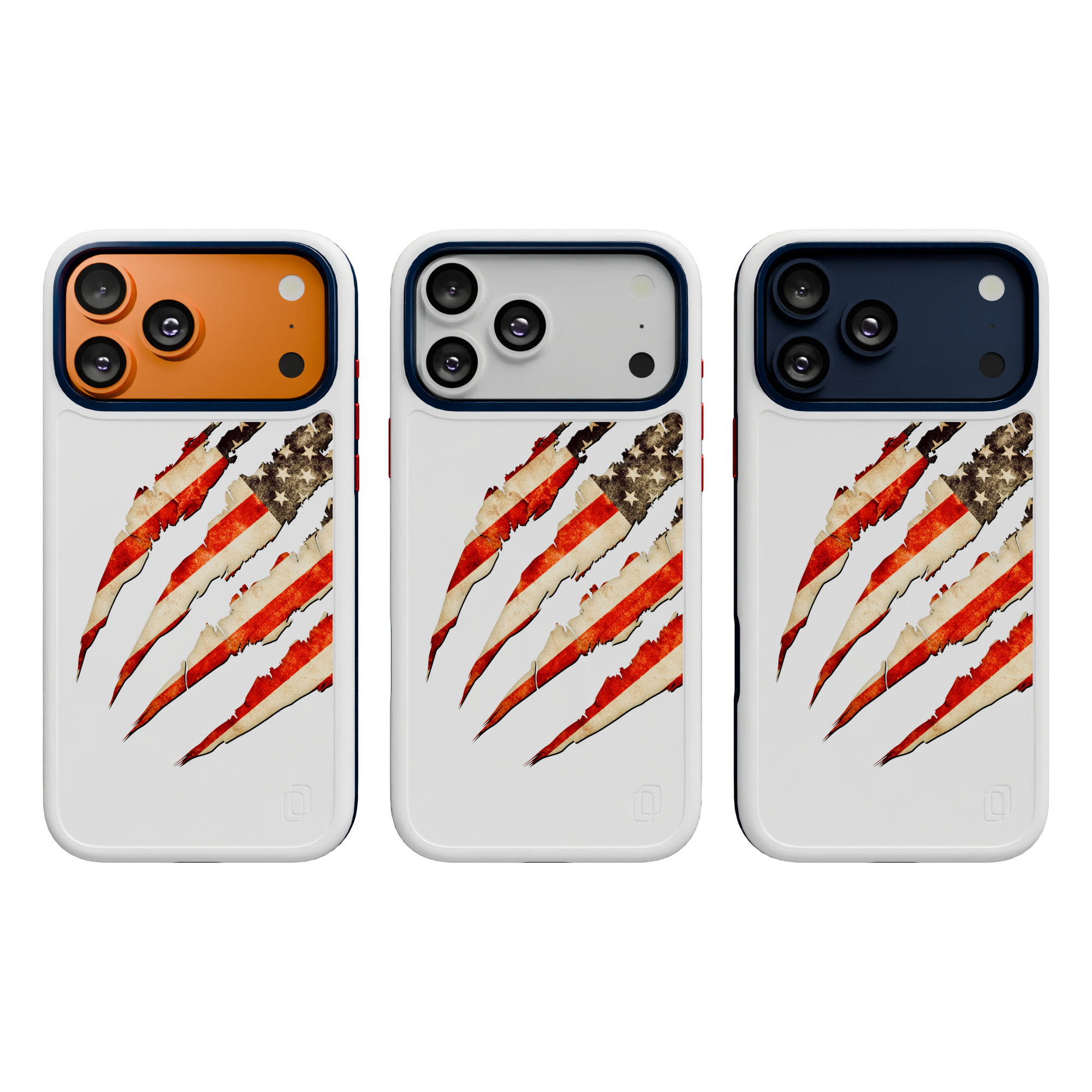 Patriot Collection - Claws of Freedom for iPhone 17 Series Claws of Freedom / iPhone 17 Pro Max / White