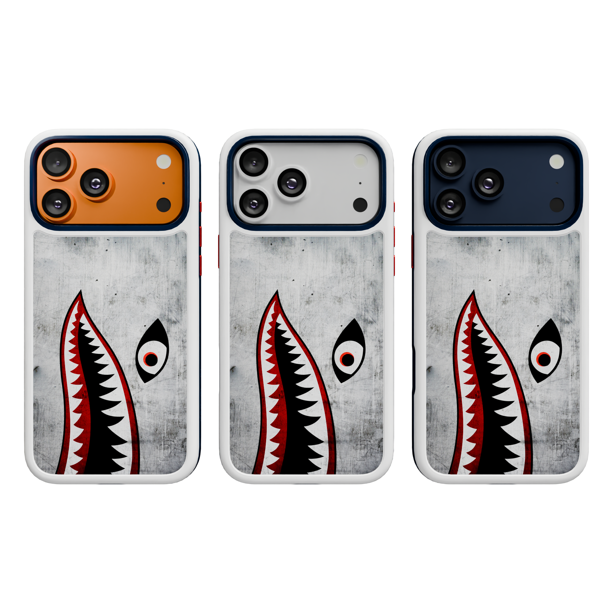 Patriot Collection - Flying Shark for iPhone 17 Series Flying Shark / iPhone 17 Pro Max / White